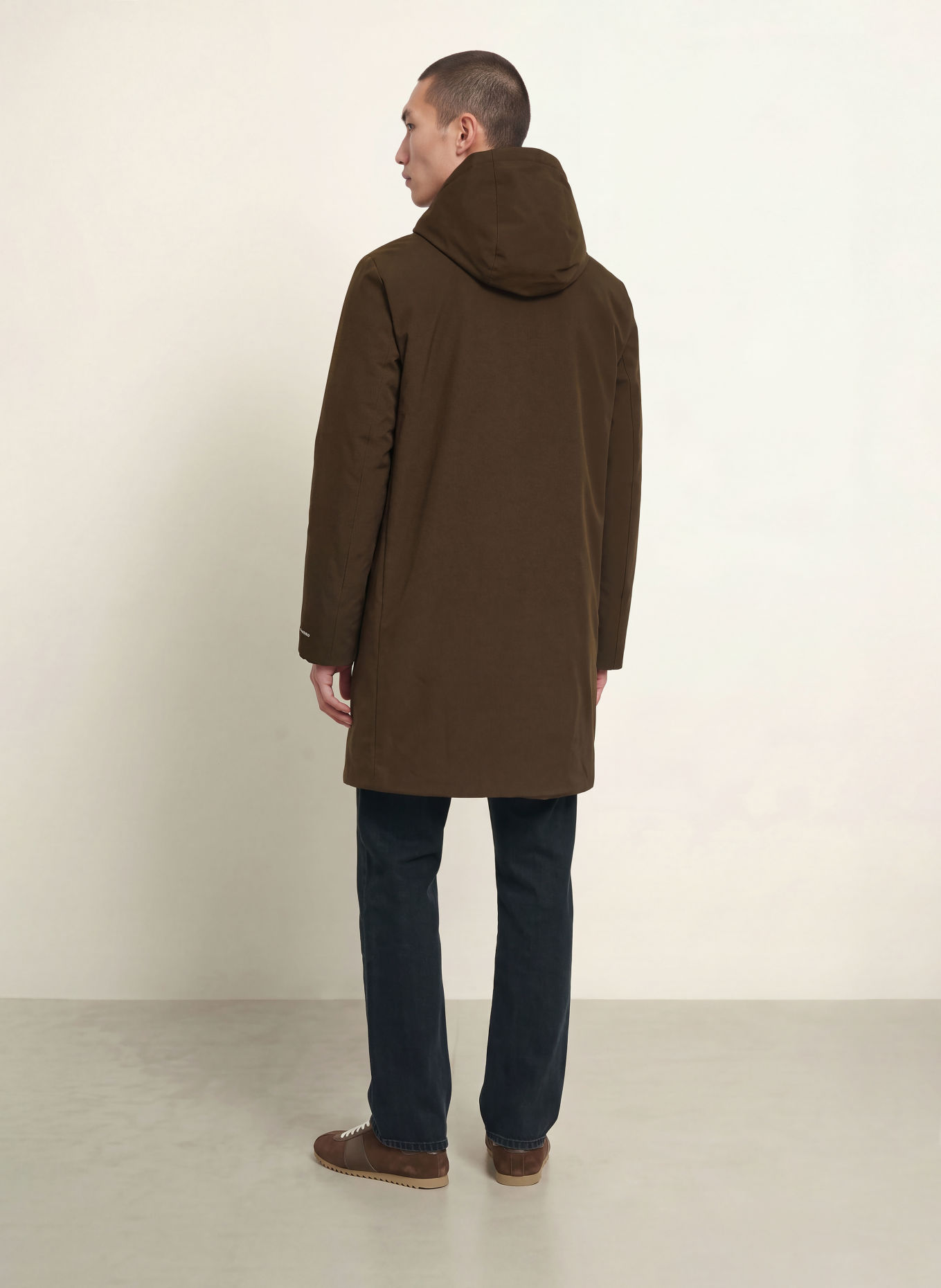 SANDRO Parka: DUNKELBRAUN