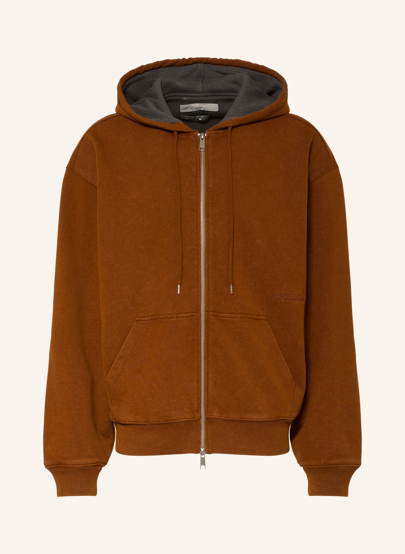 ALLSAINTS Sweatjacka BRAX: BRUN