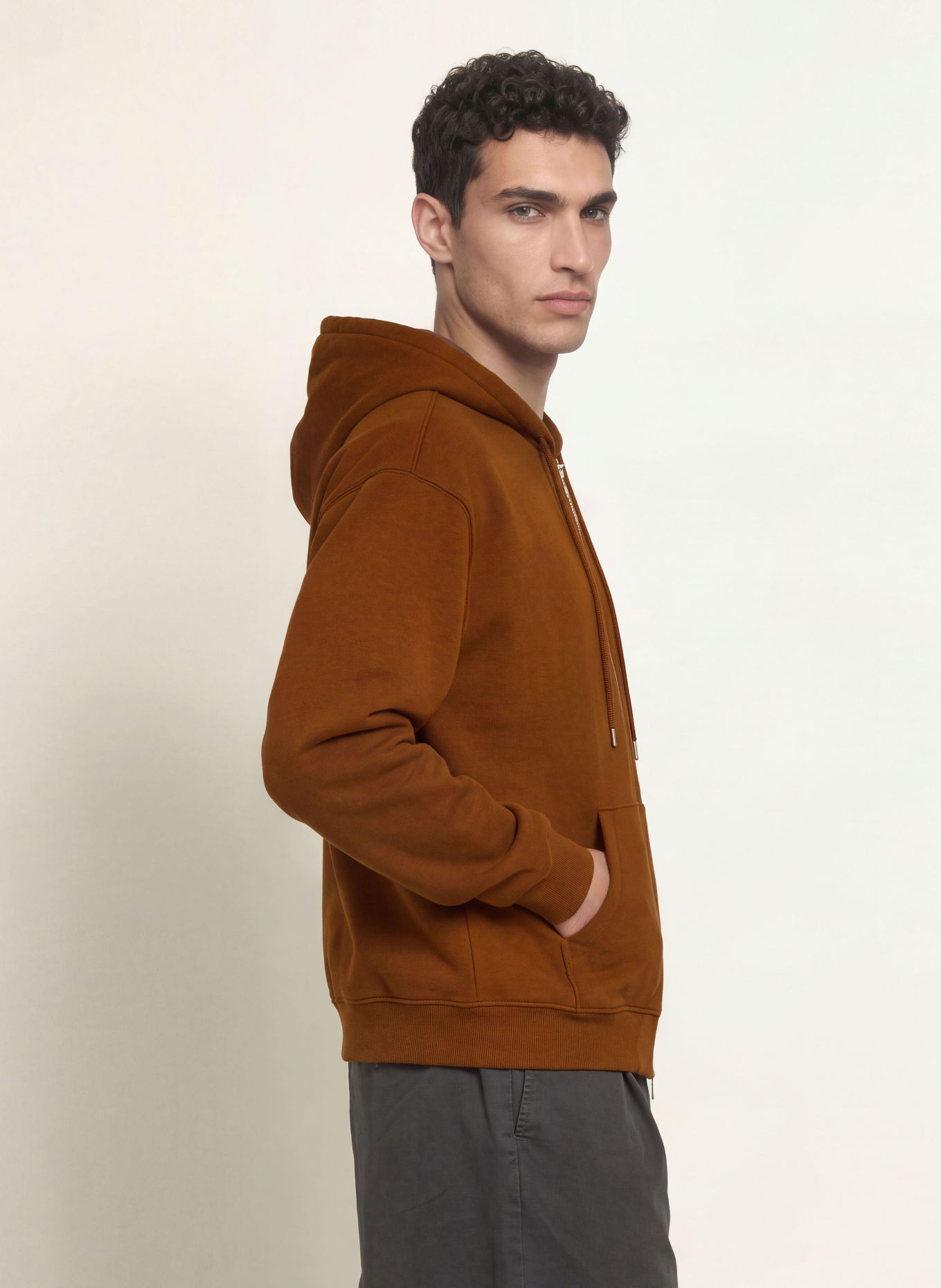 ALLSAINTS Sweatjacka BRAX: BRUN