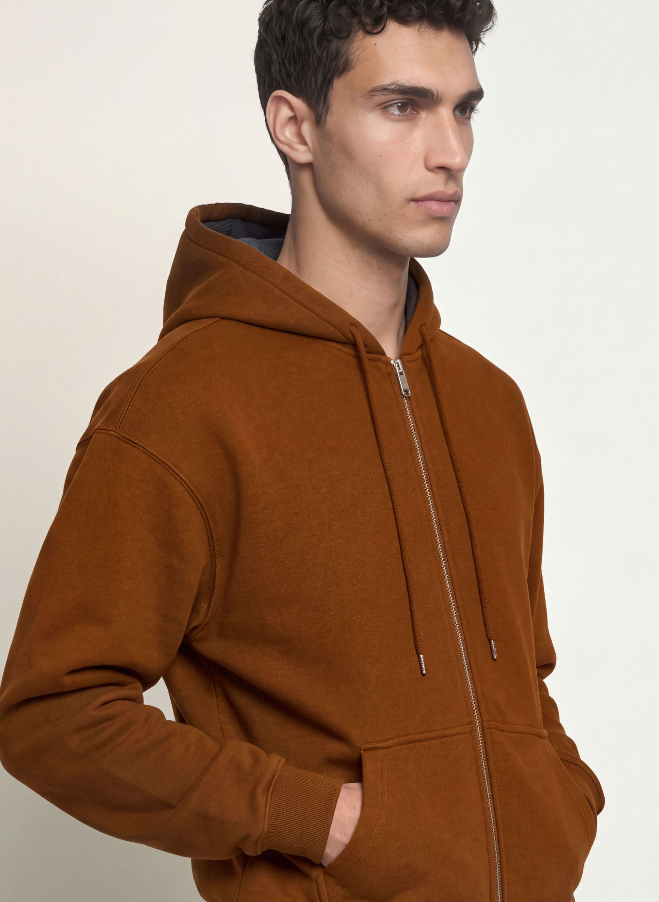 ALLSAINTS Sweatjacka BRAX: BRUN