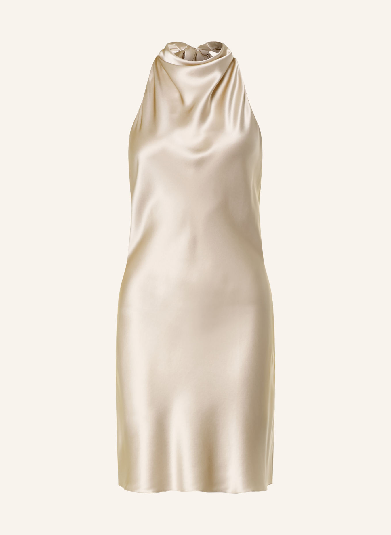 SERENITY Cocktailkleid CEA aus Seide: BEIGE