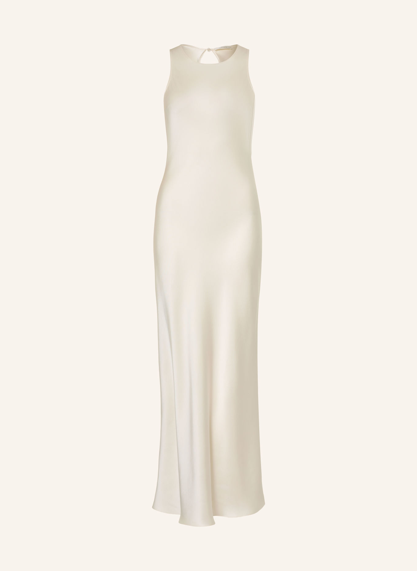 SERENITY AMANDA Silk Dress: CREAM