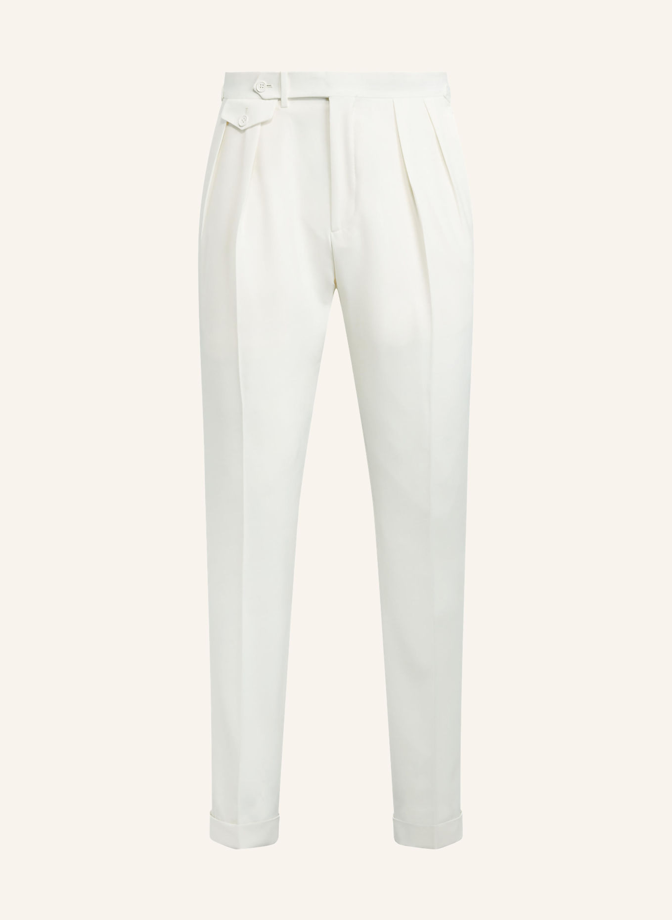 POLO RALPH LAUREN Chino coupe classique: BLANC