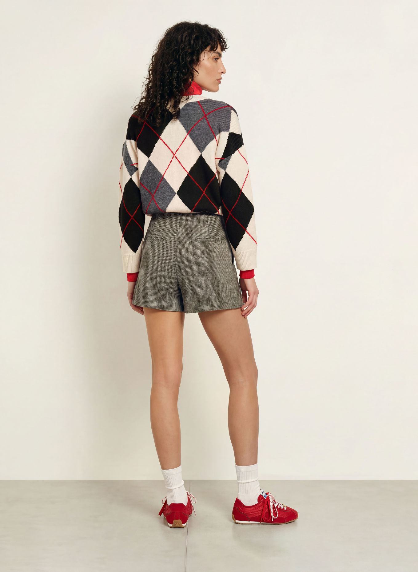 SANDRO Shorts: GRAU