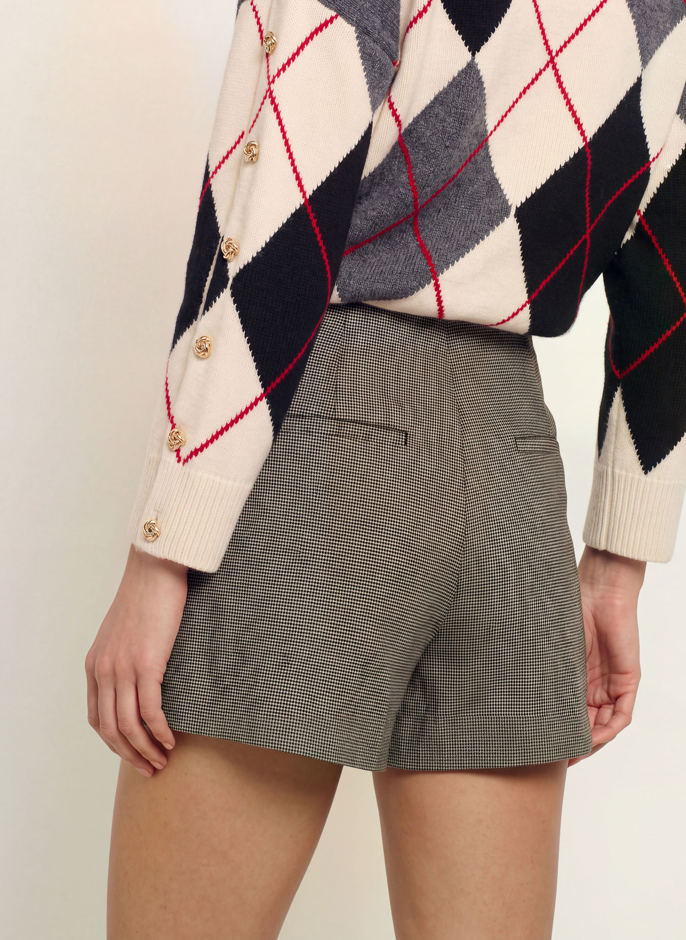 SANDRO Shorts: GRAU
