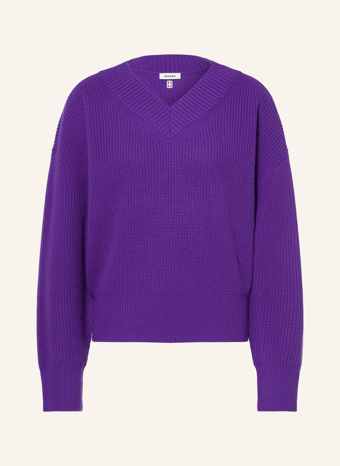 SANDRO Pullover: LILA
