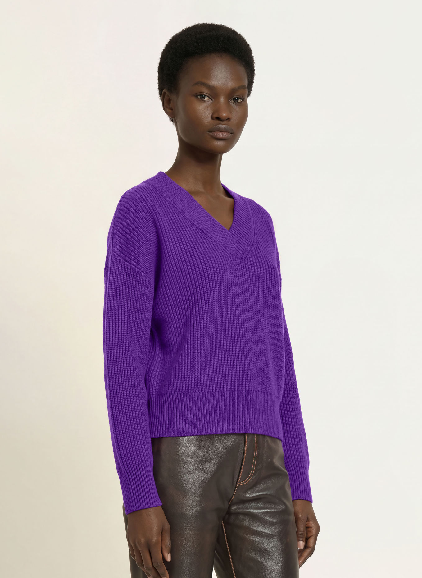SANDRO Pullover: LILA