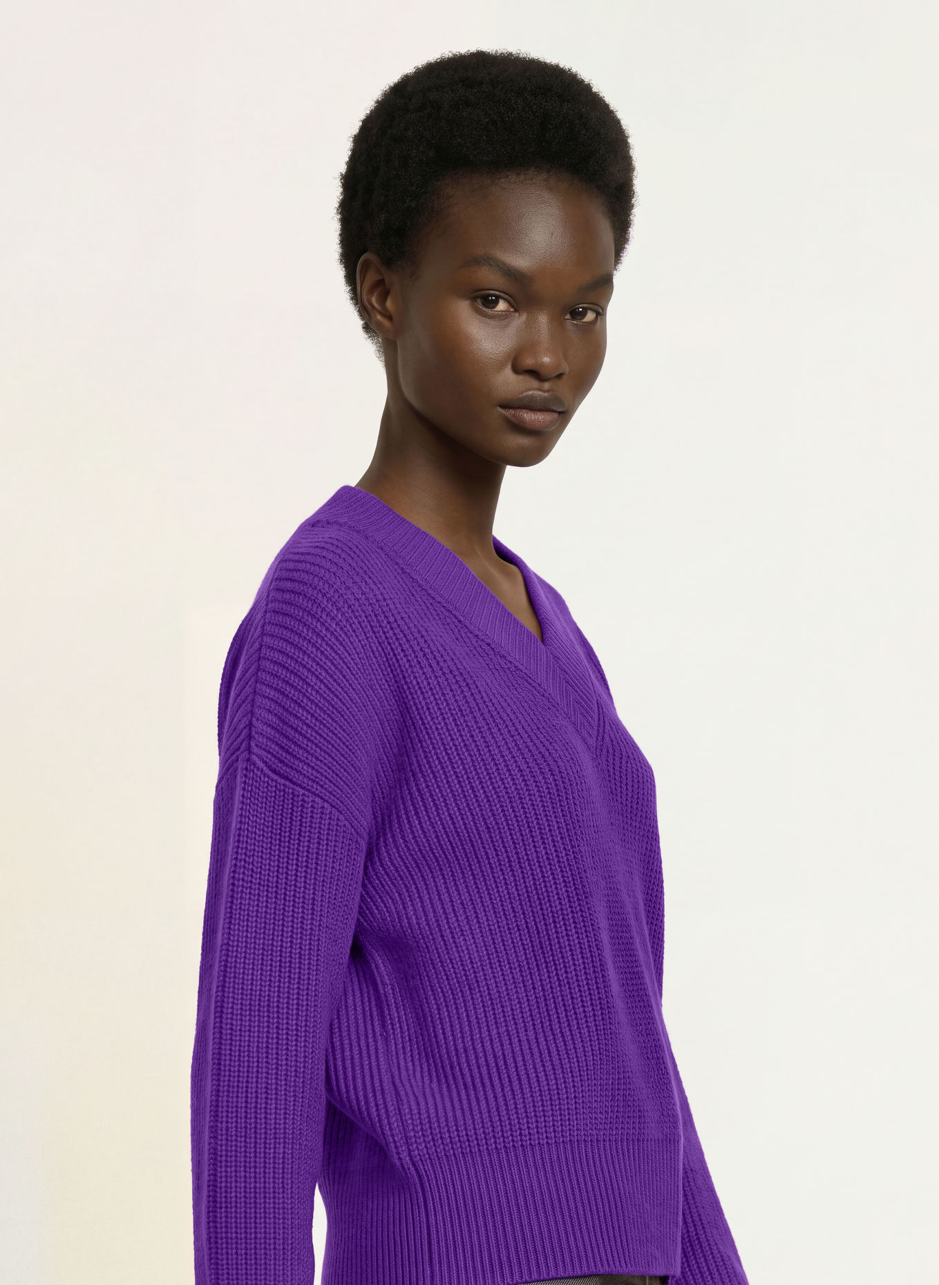 SANDRO Pullover: LILA