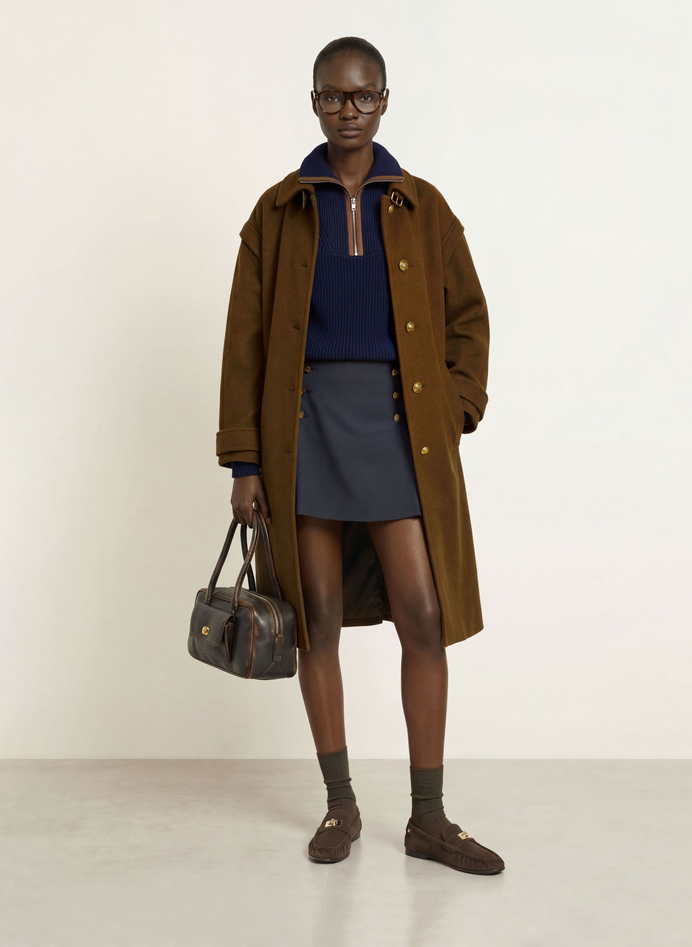 SANDRO Wollmantel: OLIV