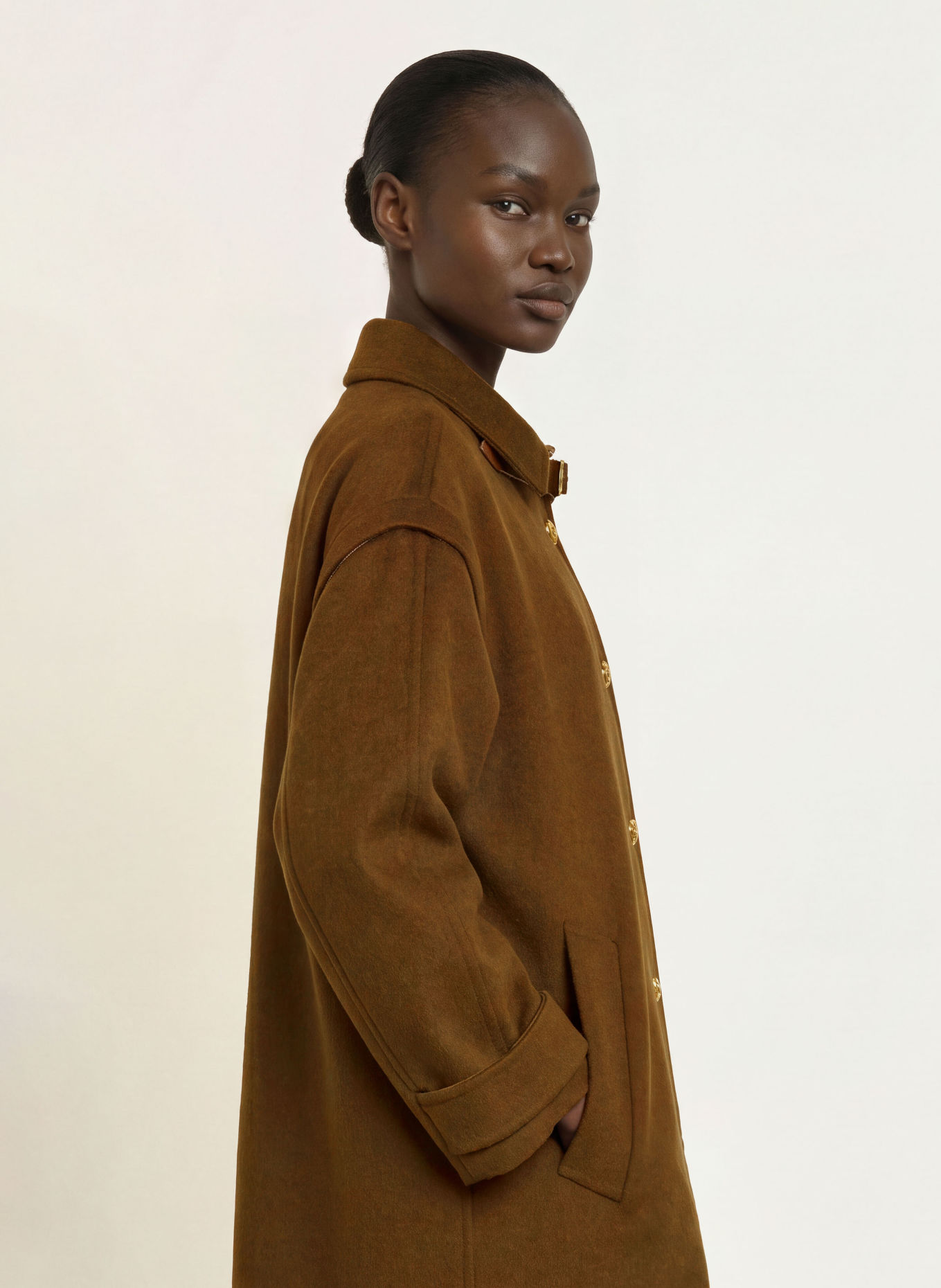 SANDRO Wollmantel: OLIV