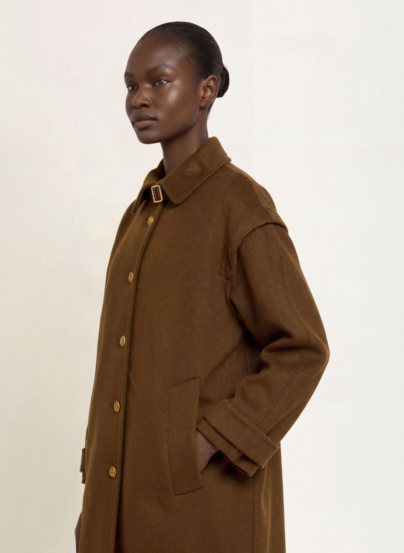 SANDRO Wollmantel: OLIV