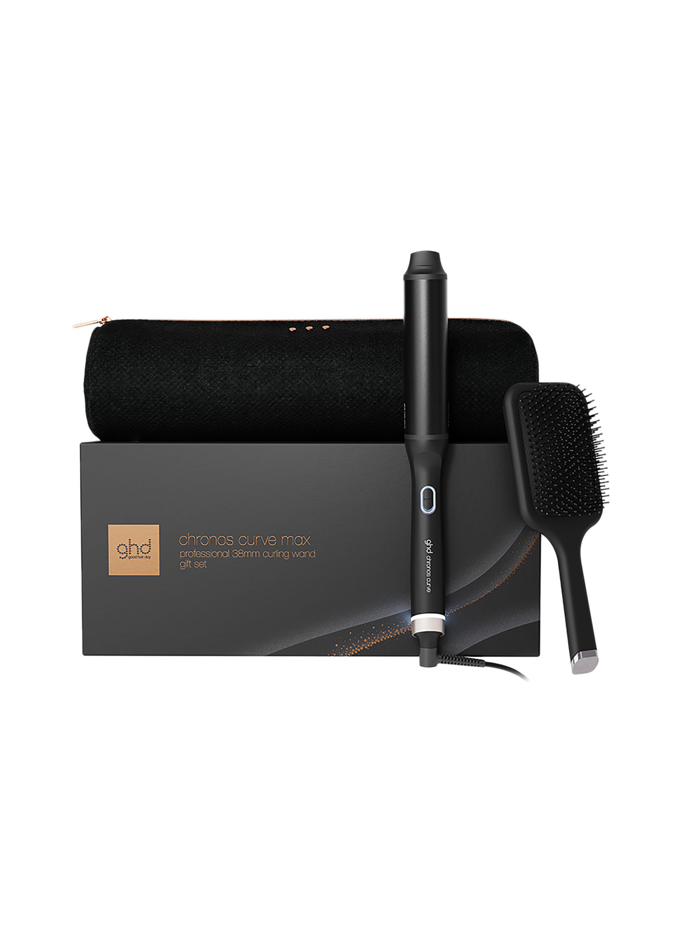 ghd CHRONOS CURVE MAX WAND GESCHENKSET: SCHWARZ