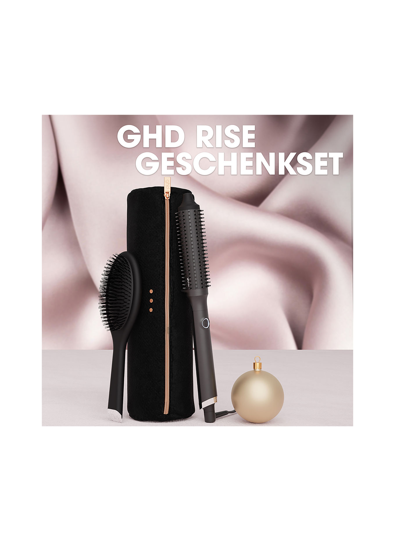 ghd RISE GESCHENKSET: ZWART