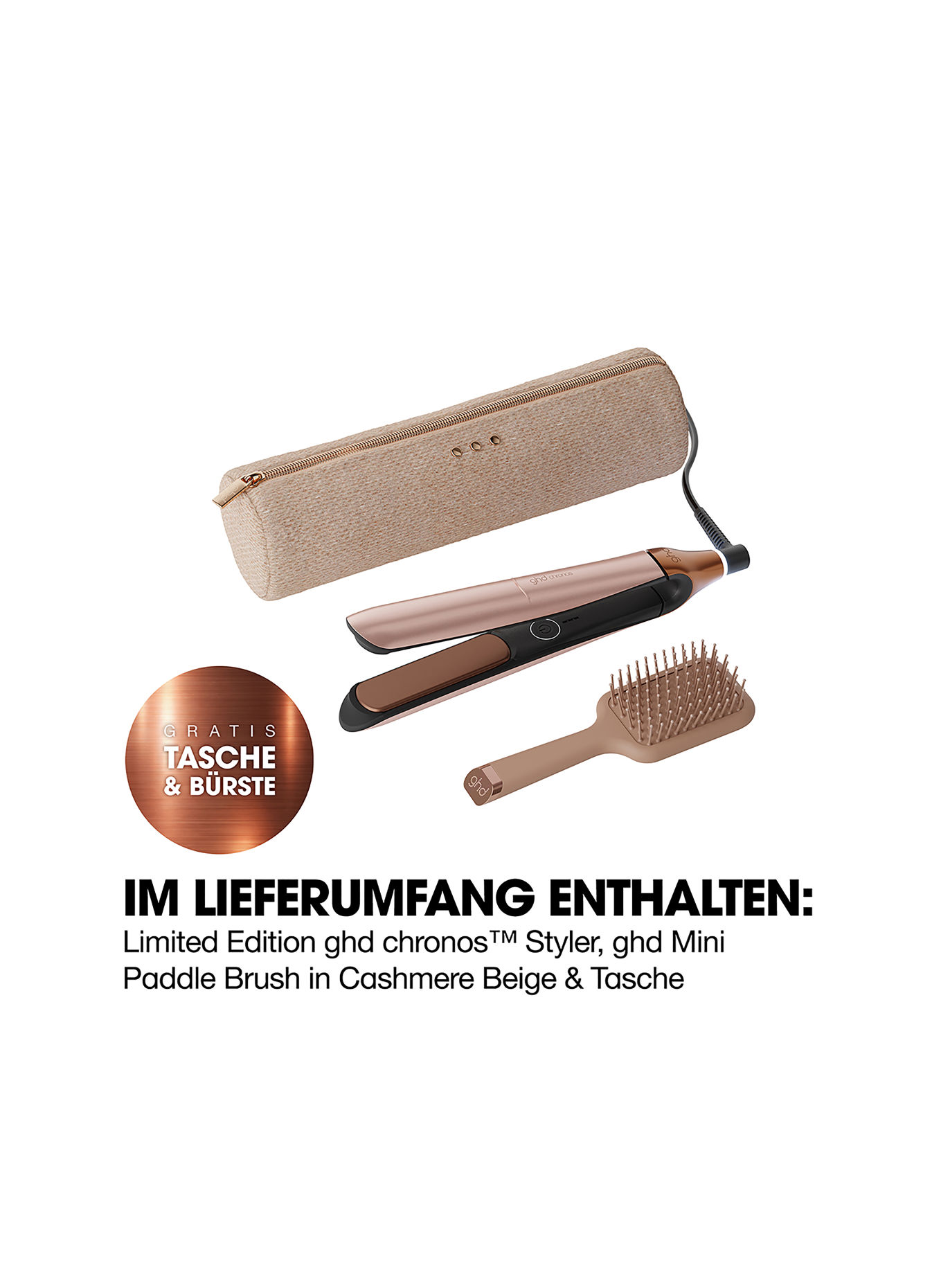 ghd CASHMERE CHRONOS GESCHENKSET: KASJMIERBEIGE