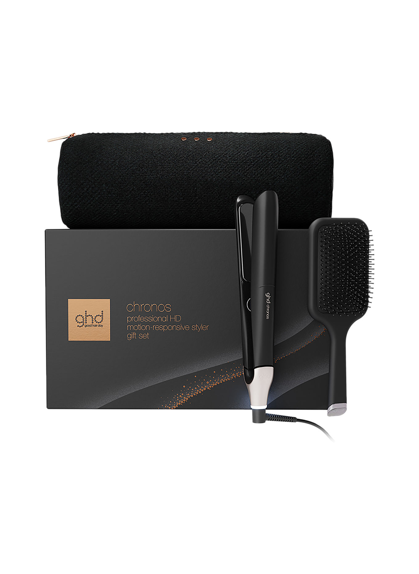 ghd CHRONOS GESCHENKSET: ZWART