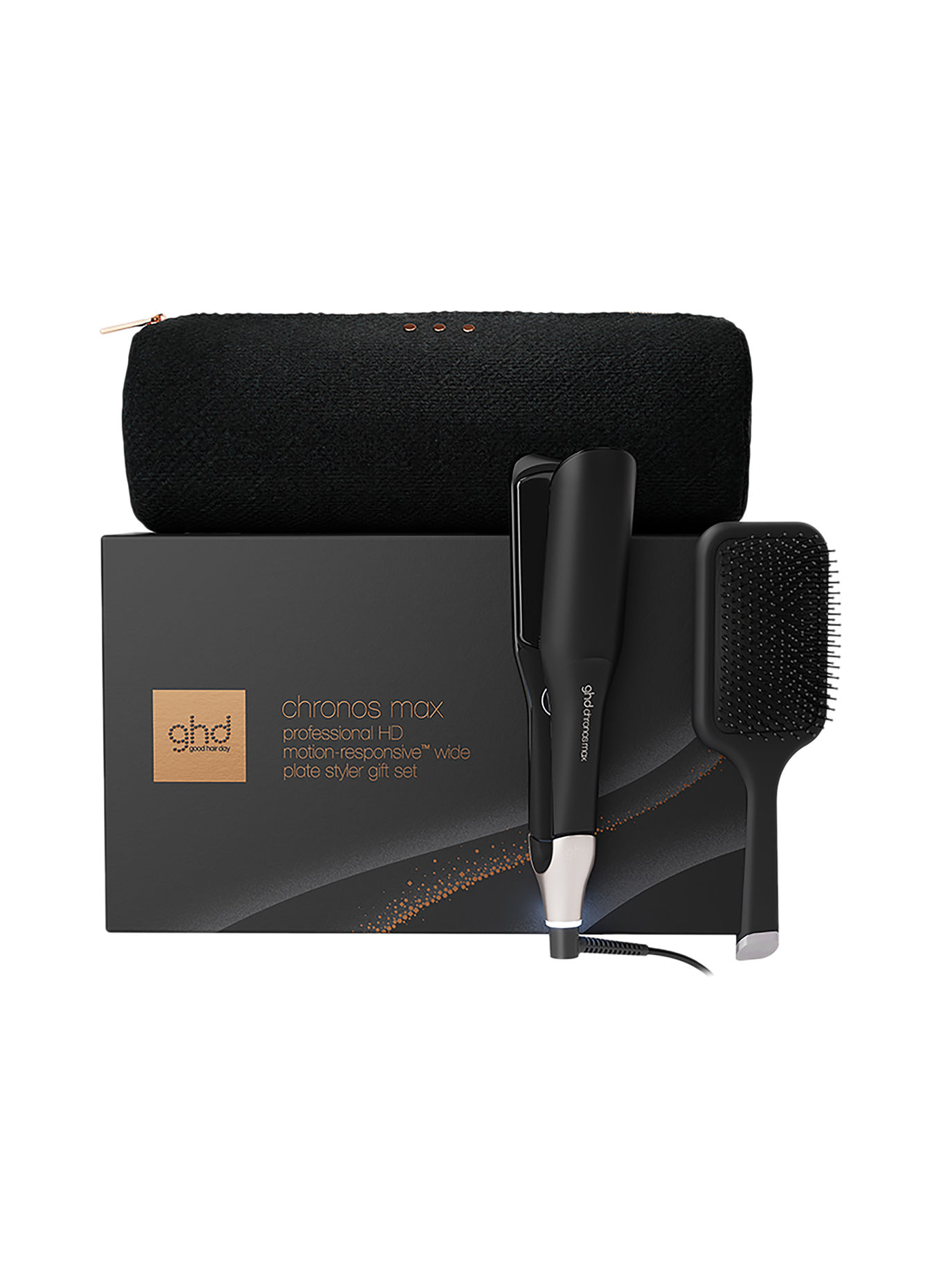 ghd CHRONOS MAX GESCHENKSET: ZWART