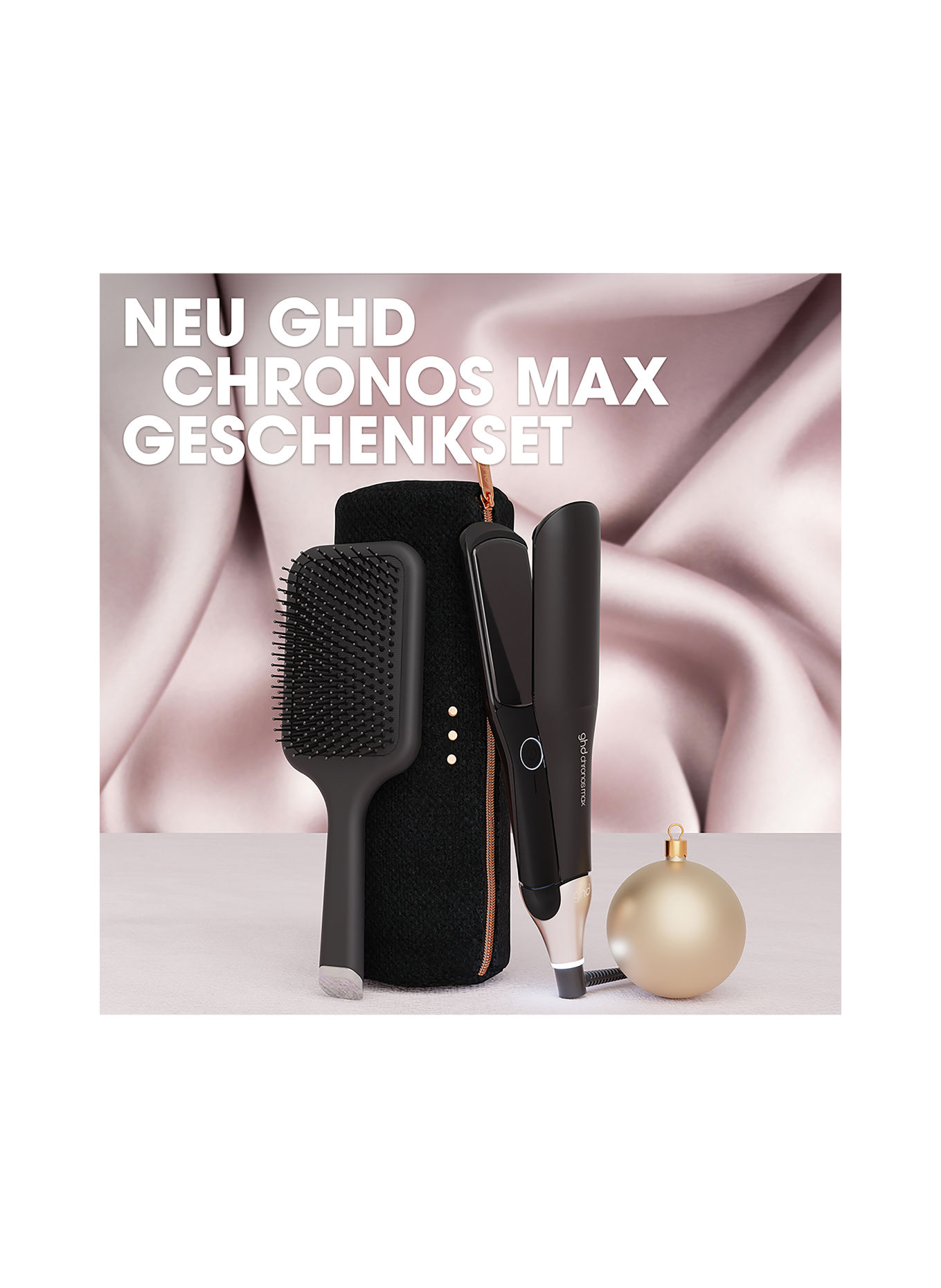 ghd CHRONOS MAX GESCHENKSET: ZWART