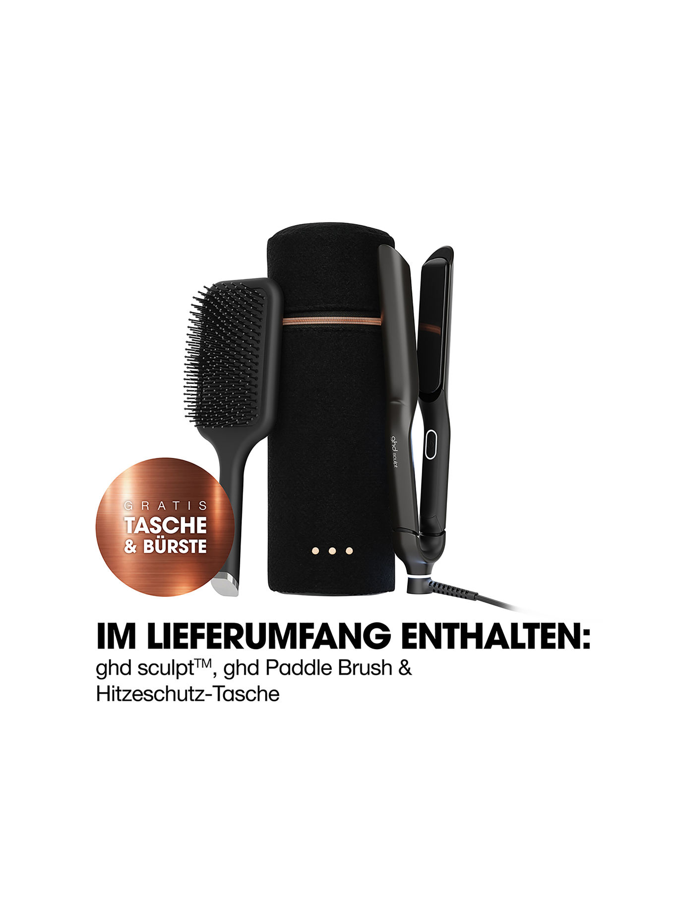 ghd SCULPT GESCHENKSET: ZWART