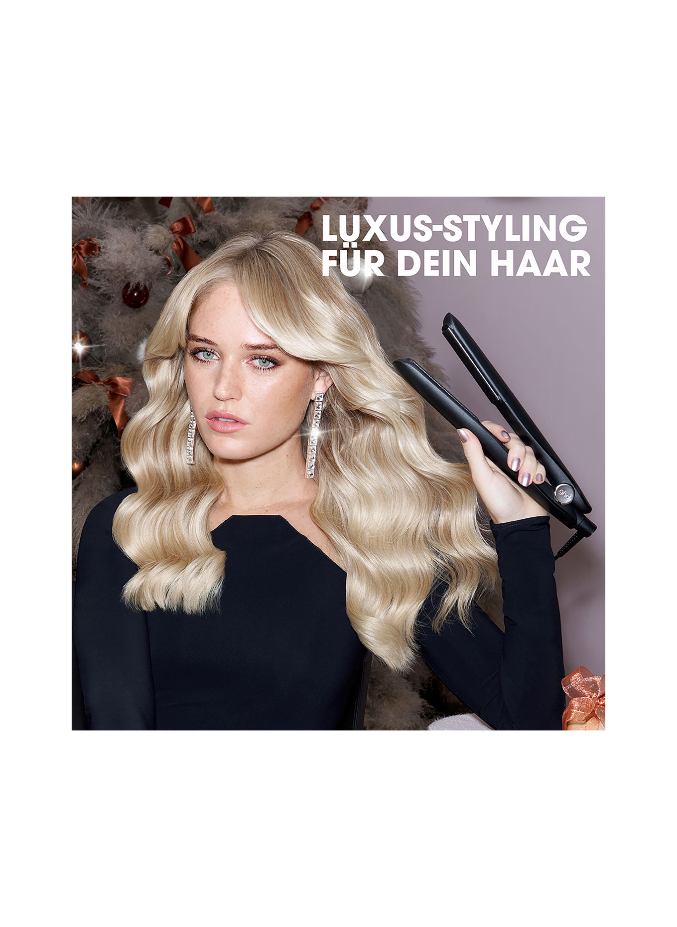 ghd GOLD GESCHENKSET: ZWART