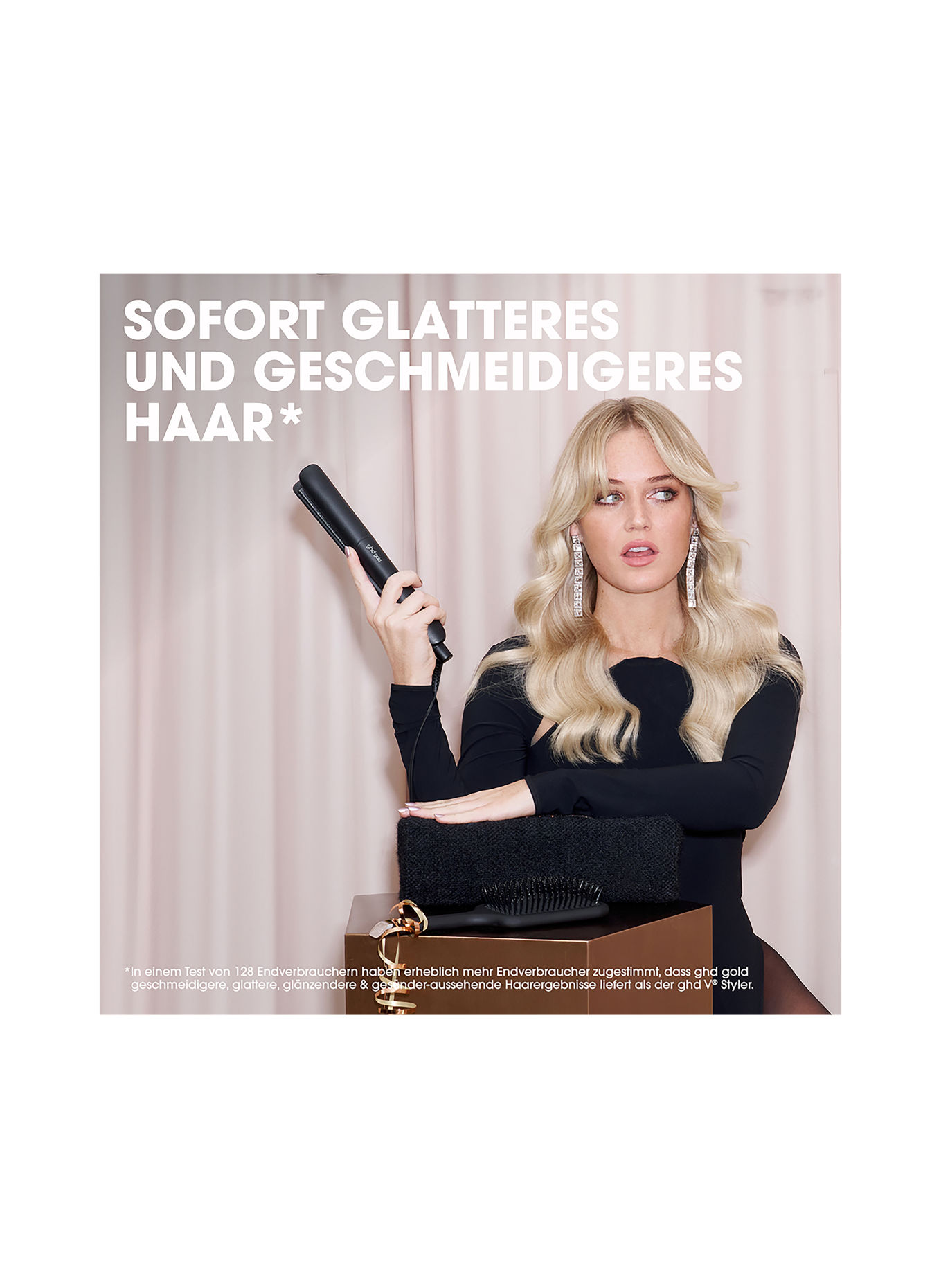 ghd GOLD GESCHENKSET: ZWART