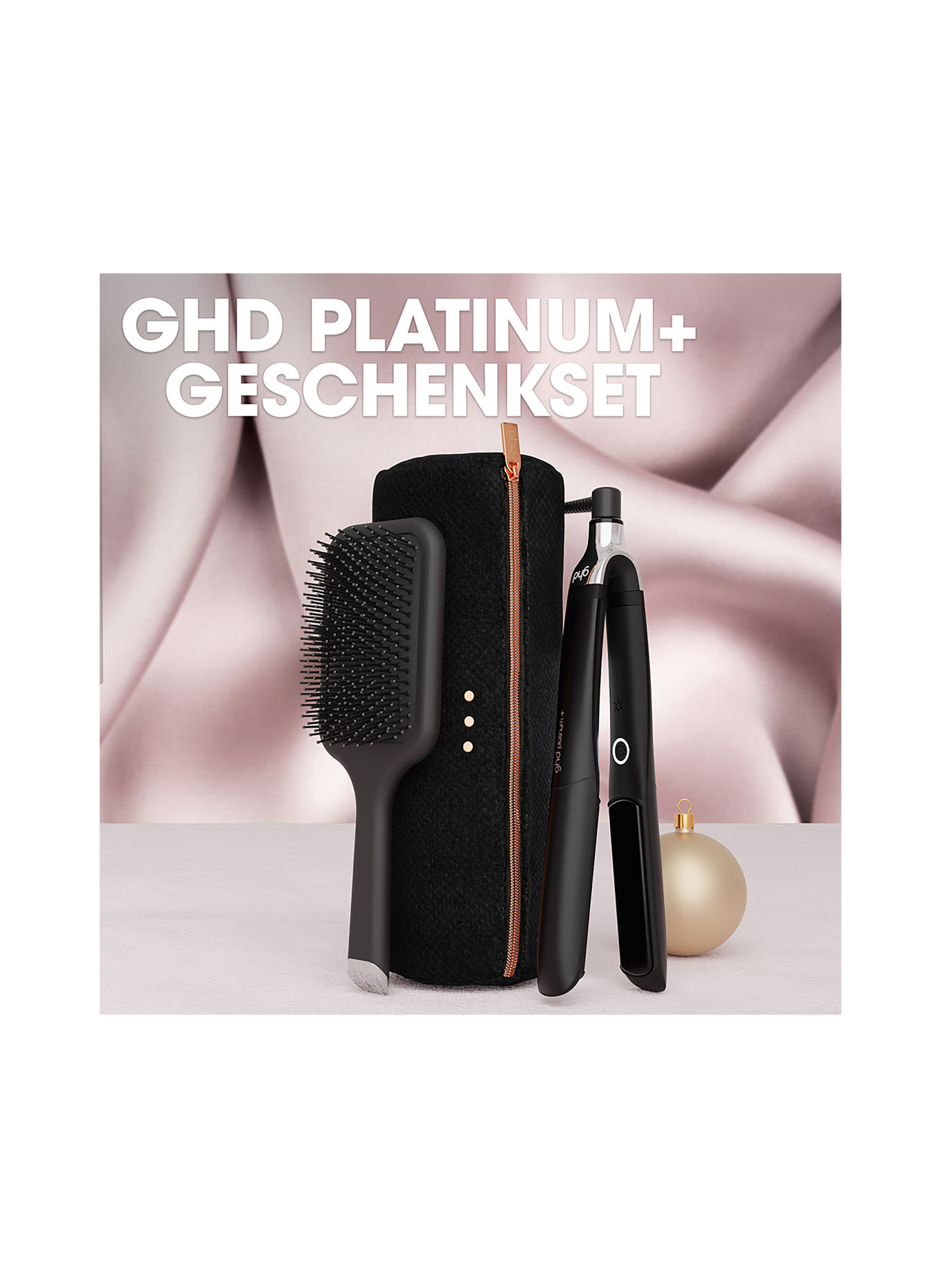 ghd PLATINUM+ GESCHENKSET: SCHWARZ