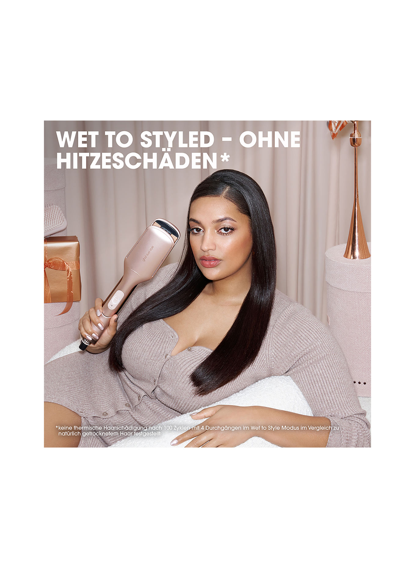 ghd CASHMERE DUET STYLE GESCHENKSET: KASJMIERBEIGE