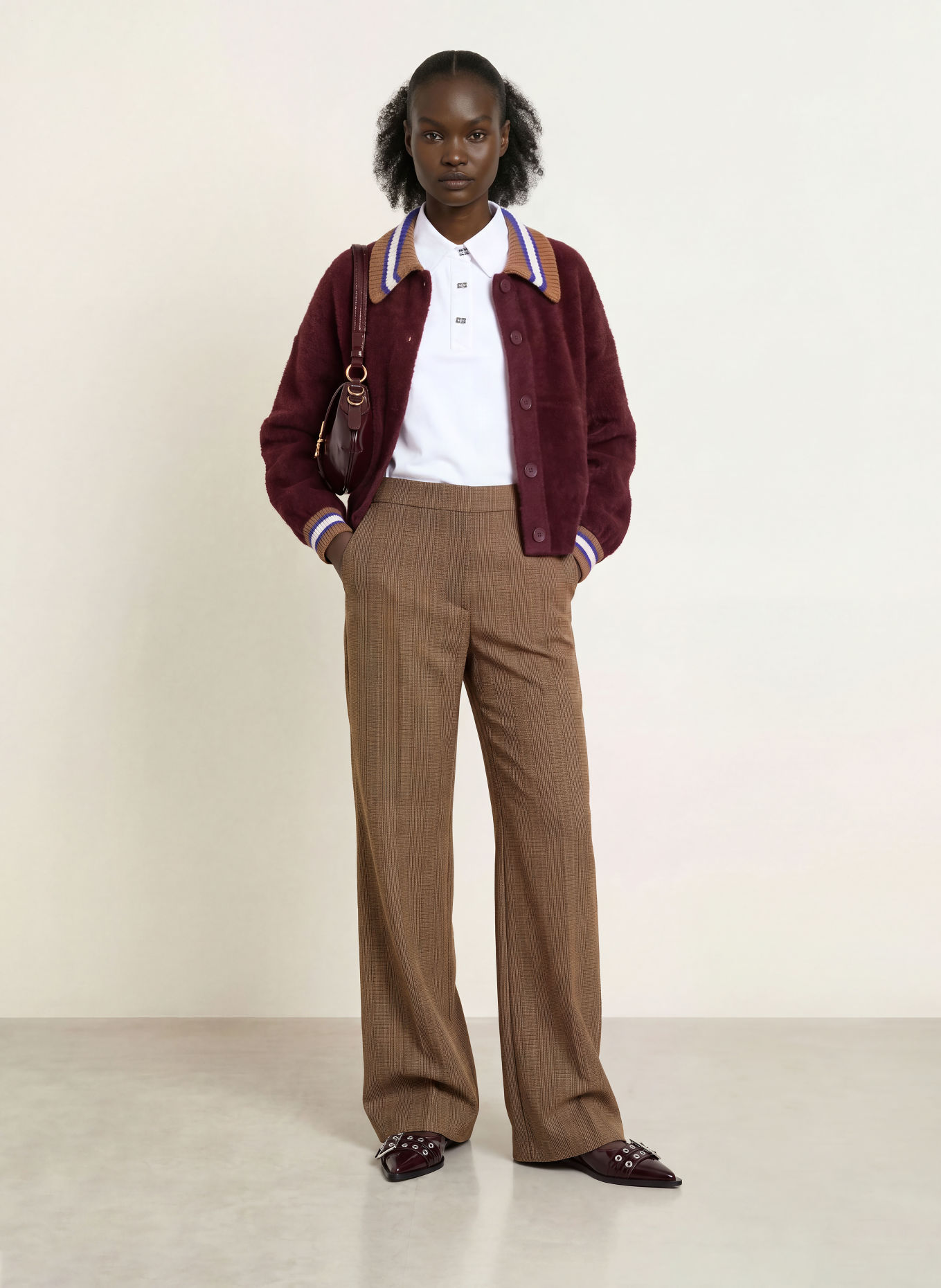 ESSENTIEL ANTWERP Marlenehose KELLINE2: BRAUN