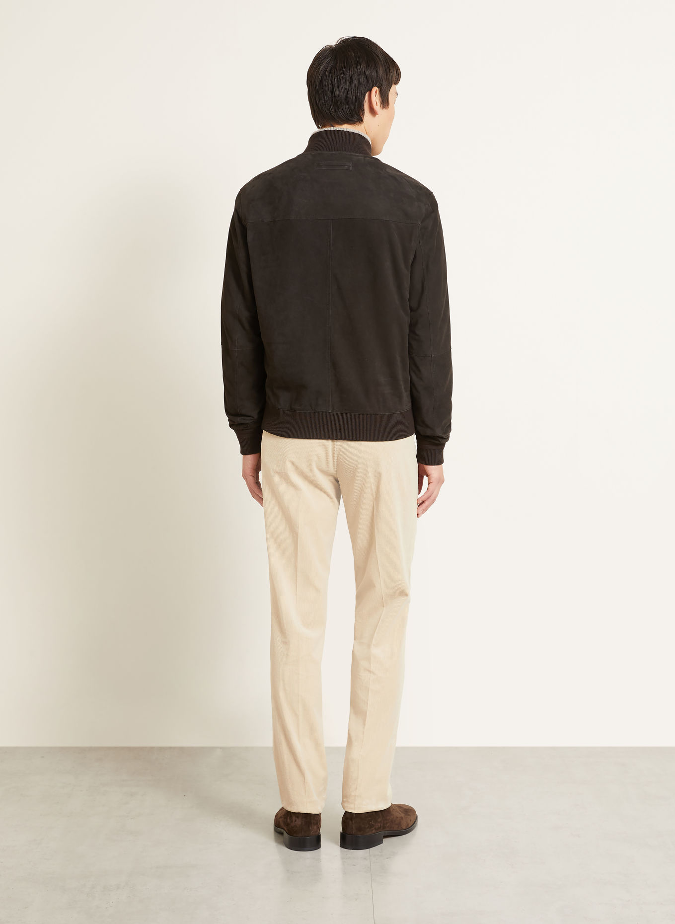 ZEGNA Corduroy Pants, Regular Fit: BEIGE