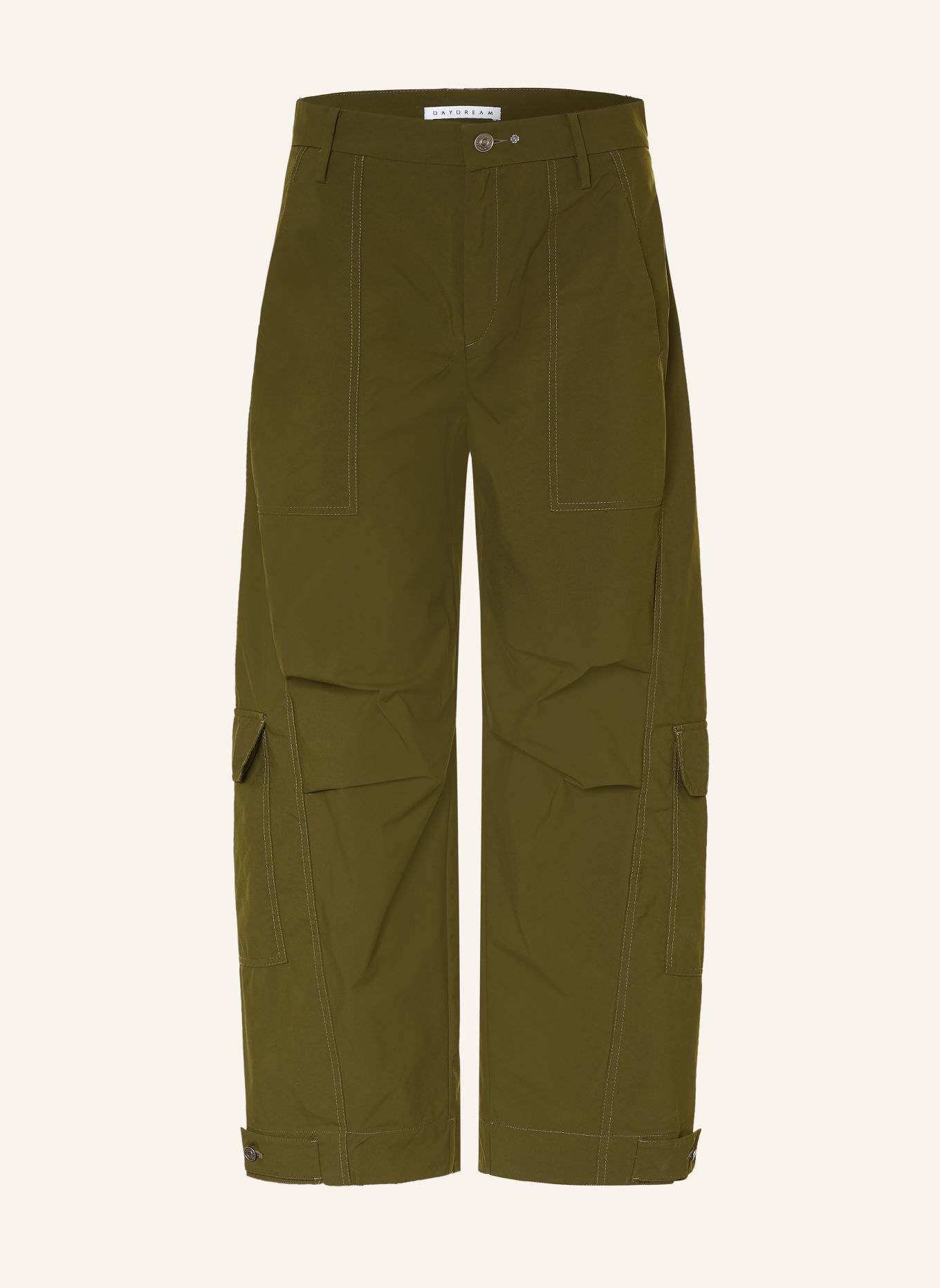 MAC DAYDREAM 7/8-Cargohose KUMAMOTO: OLIV
