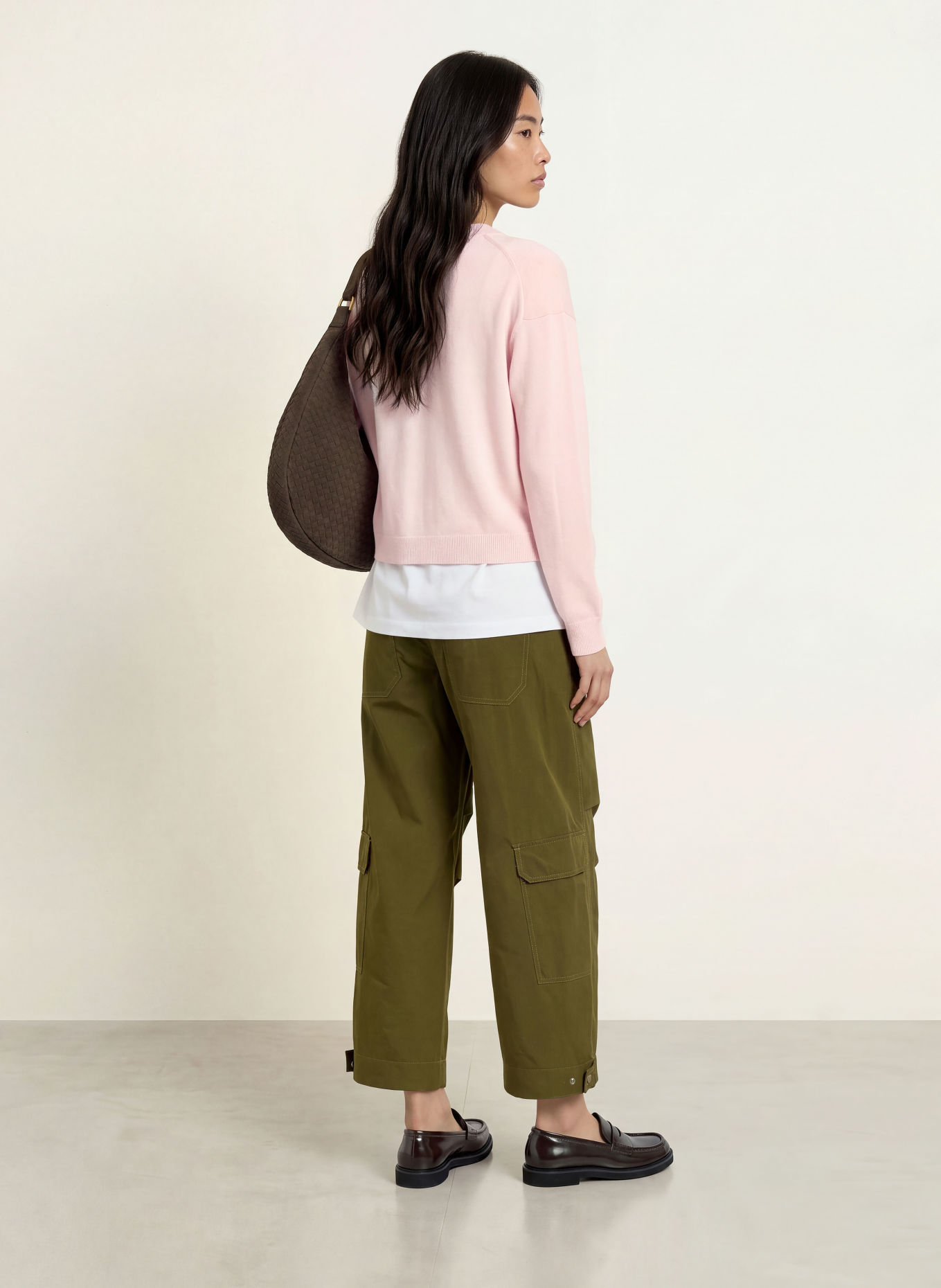 MAC DAYDREAM 7/8-Cargohose KUMAMOTO: OLIV