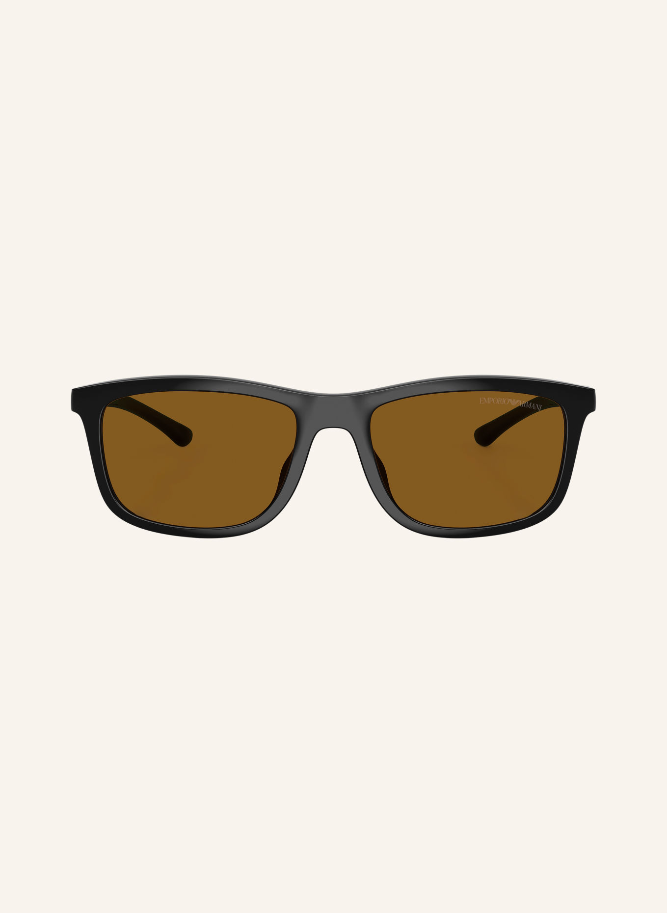 EMPORIO ARMANI Lunettes de soleil EA4277U: NOIR/ MARRON FONCÉ POLARISÉ
