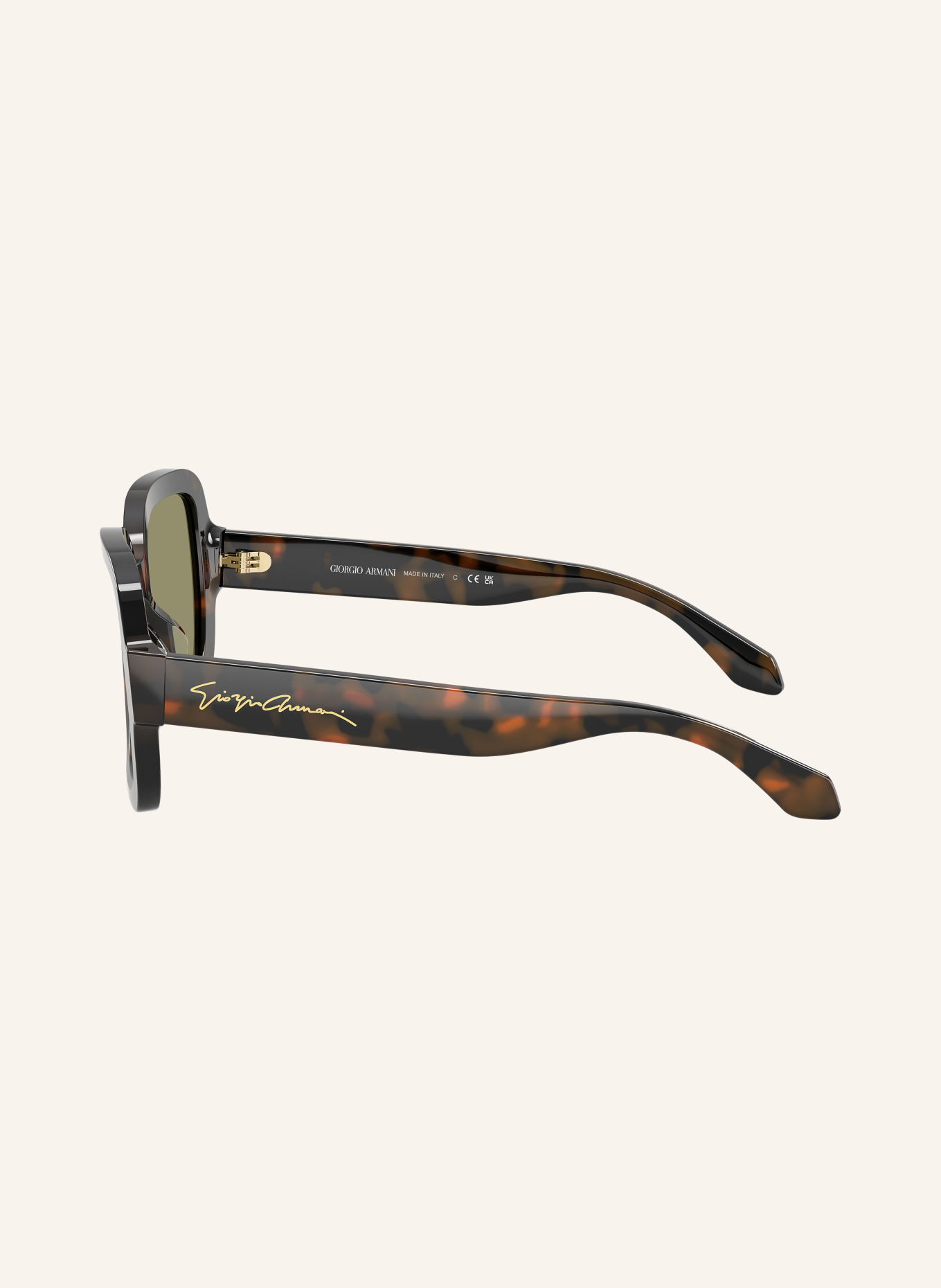GIORGIO ARMANI Sluneční brýle AR8268U: HAVANA/ ZELENÁ