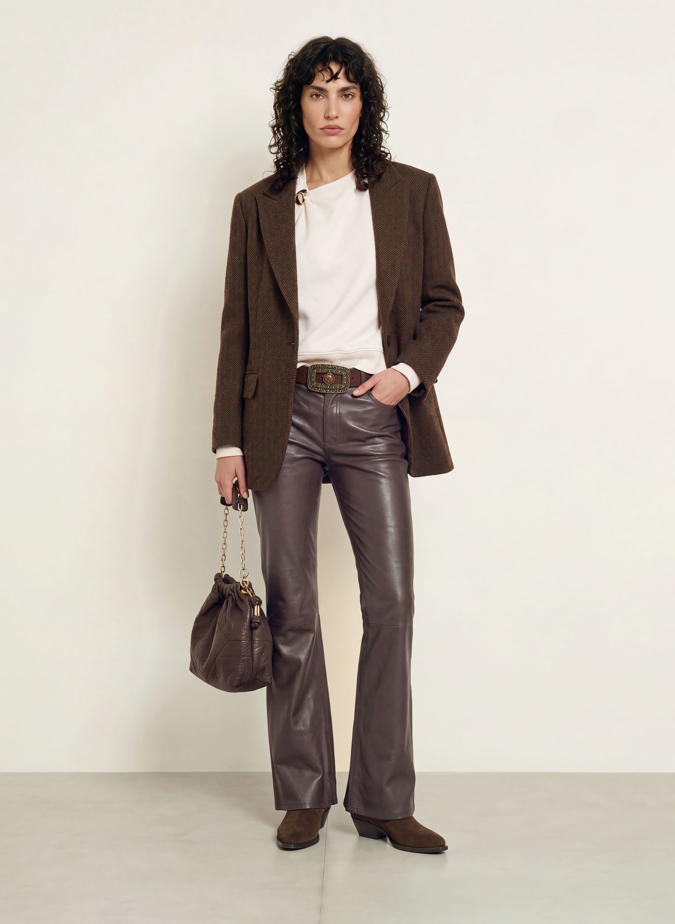 ba&sh Longblazer KAST: DUNKELBRAUN