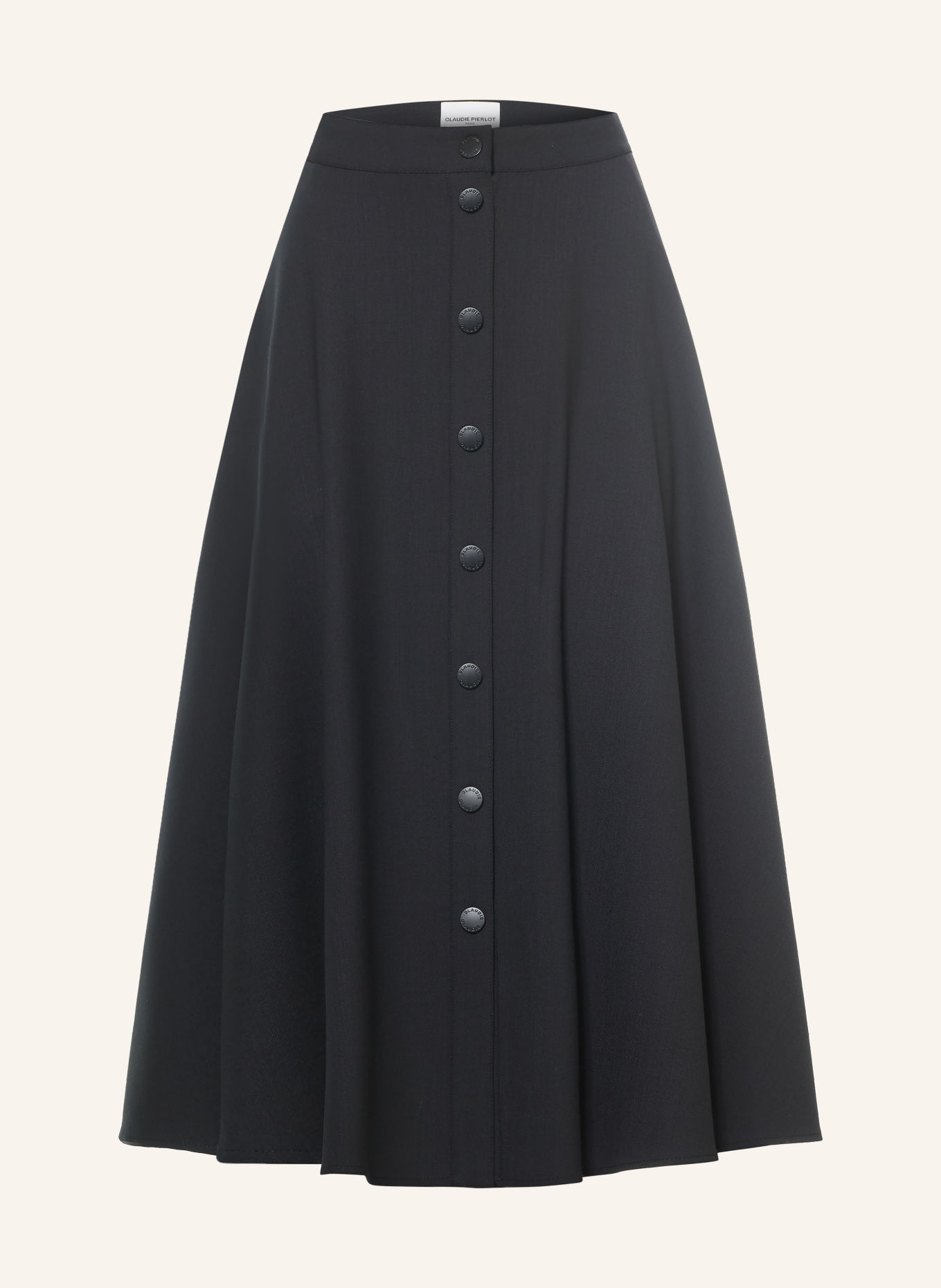 CLAUDIE PIERLOT Rock: SCHWARZ