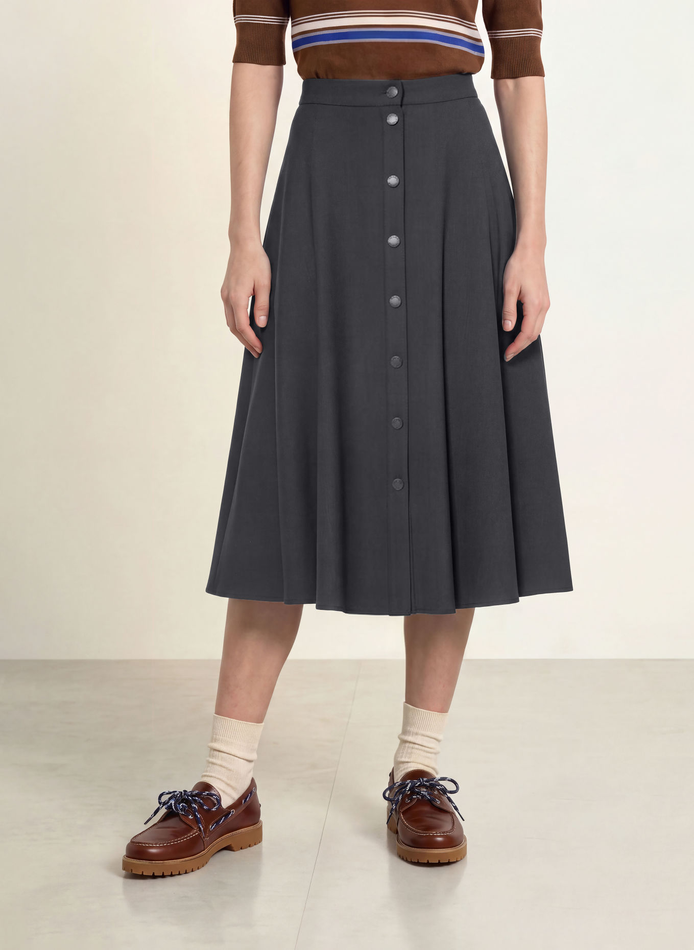 CLAUDIE PIERLOT Rock: SCHWARZ