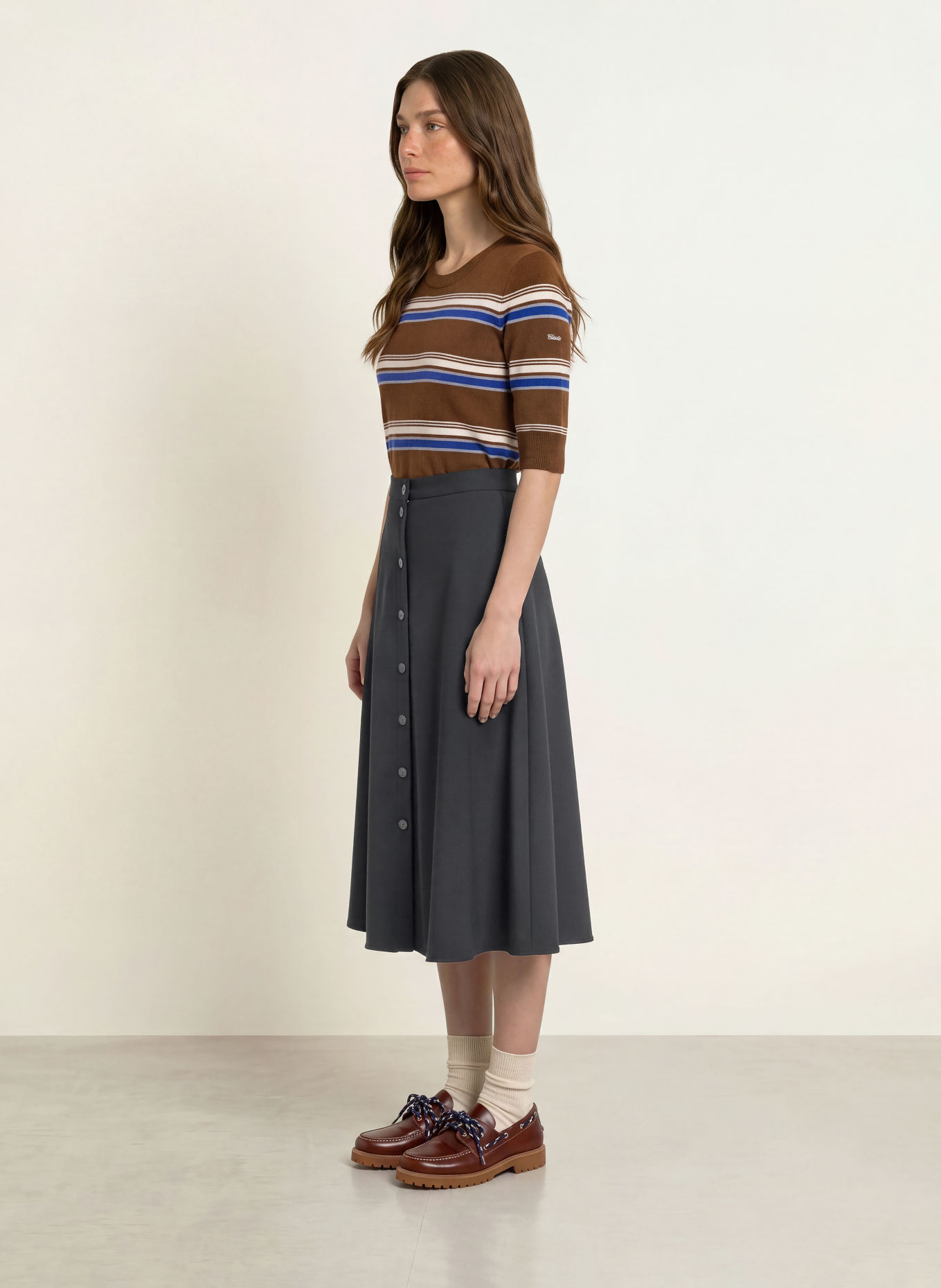 CLAUDIE PIERLOT Rock: SCHWARZ