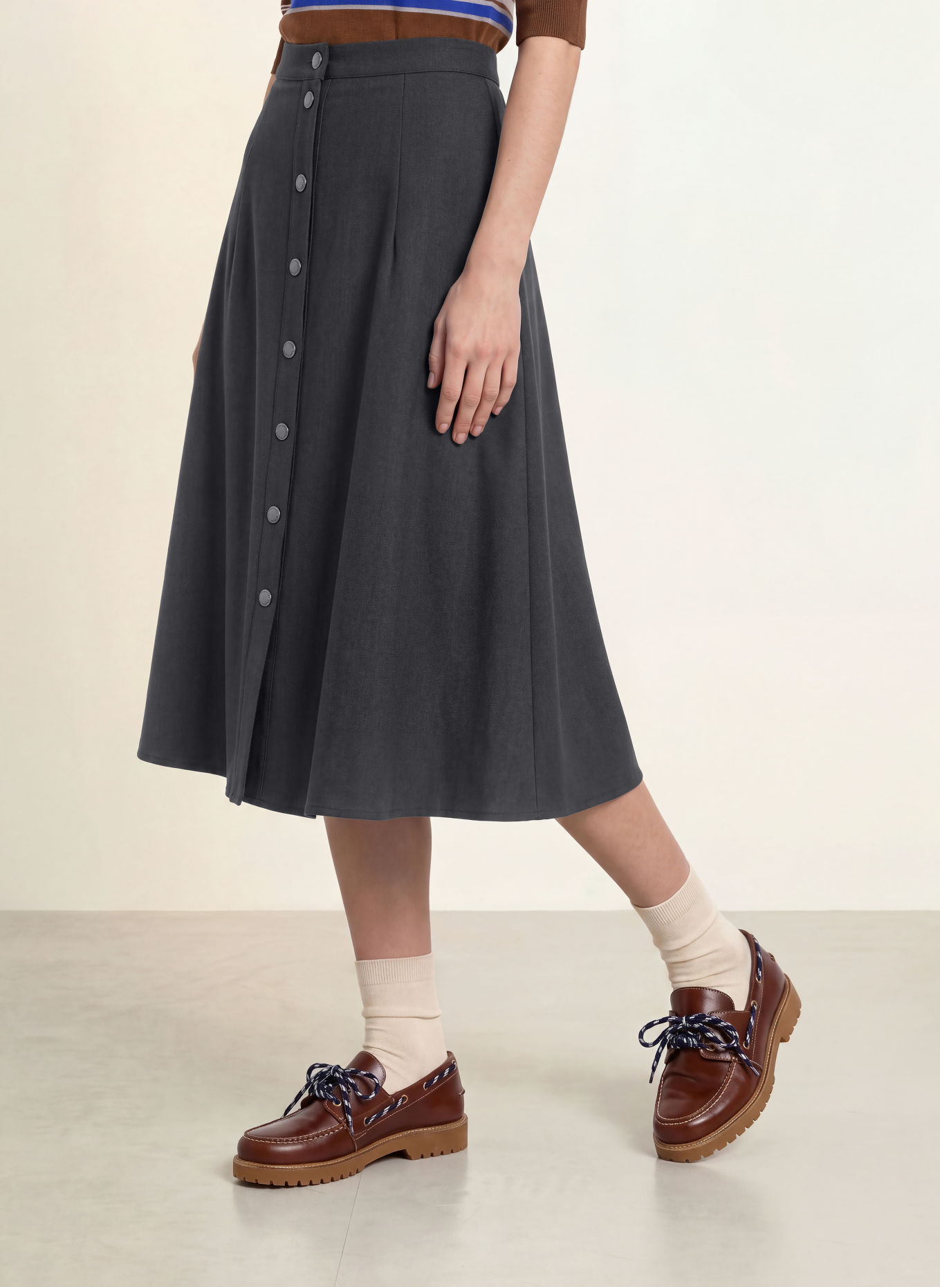 CLAUDIE PIERLOT Rock: SCHWARZ