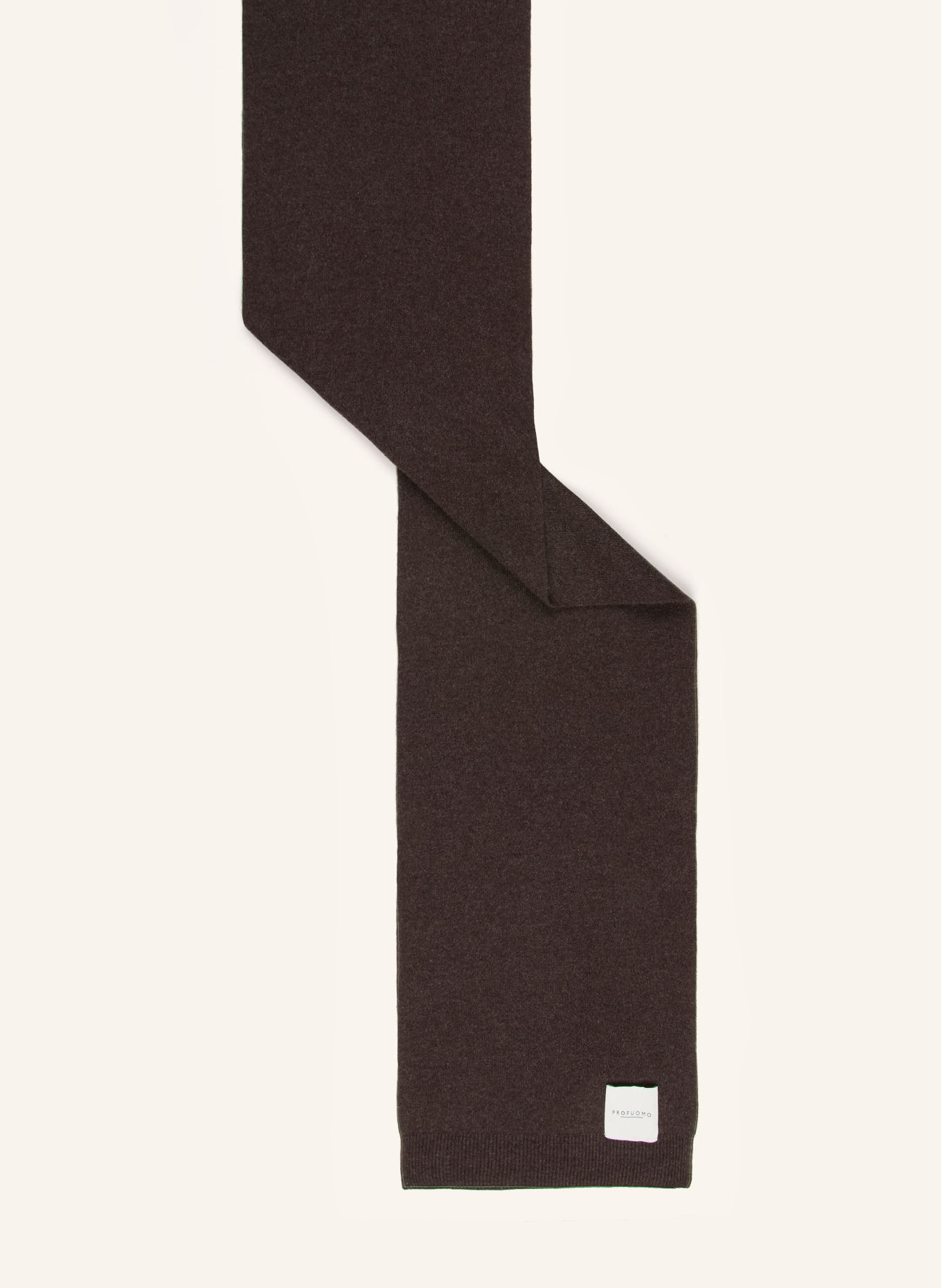 PROFUOMO Schal: BRAUN