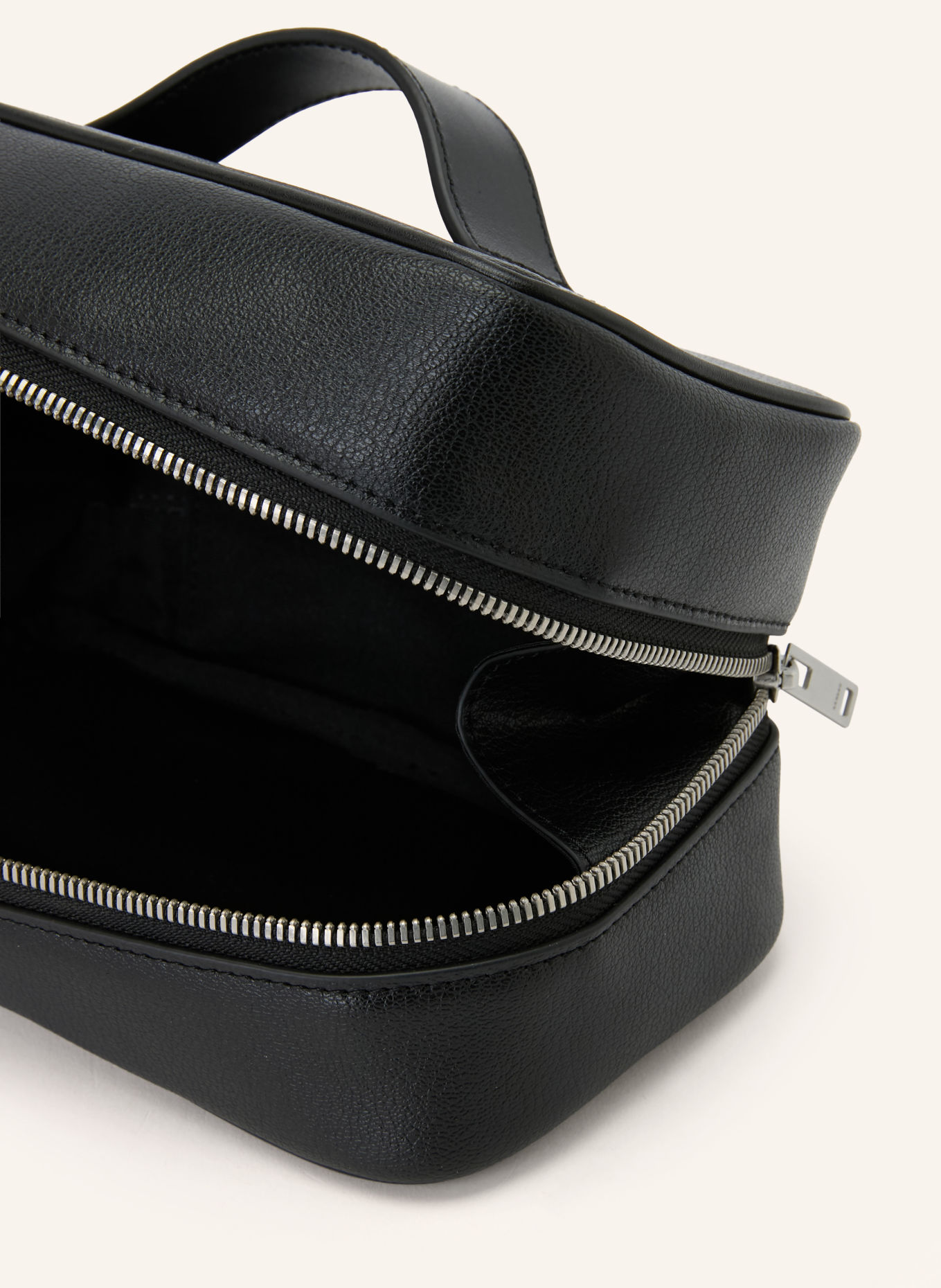 SANDRO Kulturtasche: SCHWARZ / SILBER