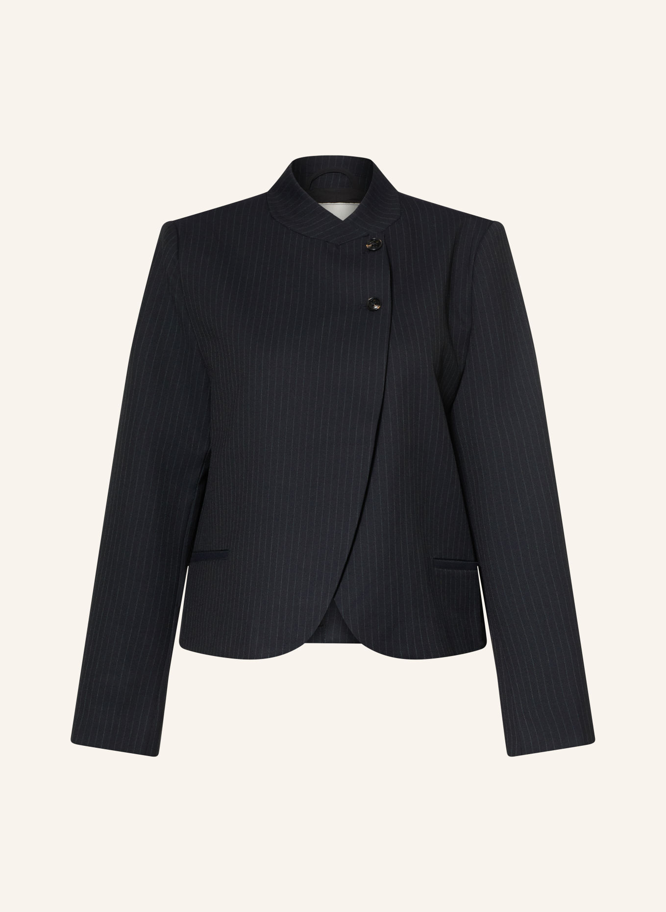 NEO NOIR Blazer TIRIA: DONKERBLAUW / LICHTGRIJS