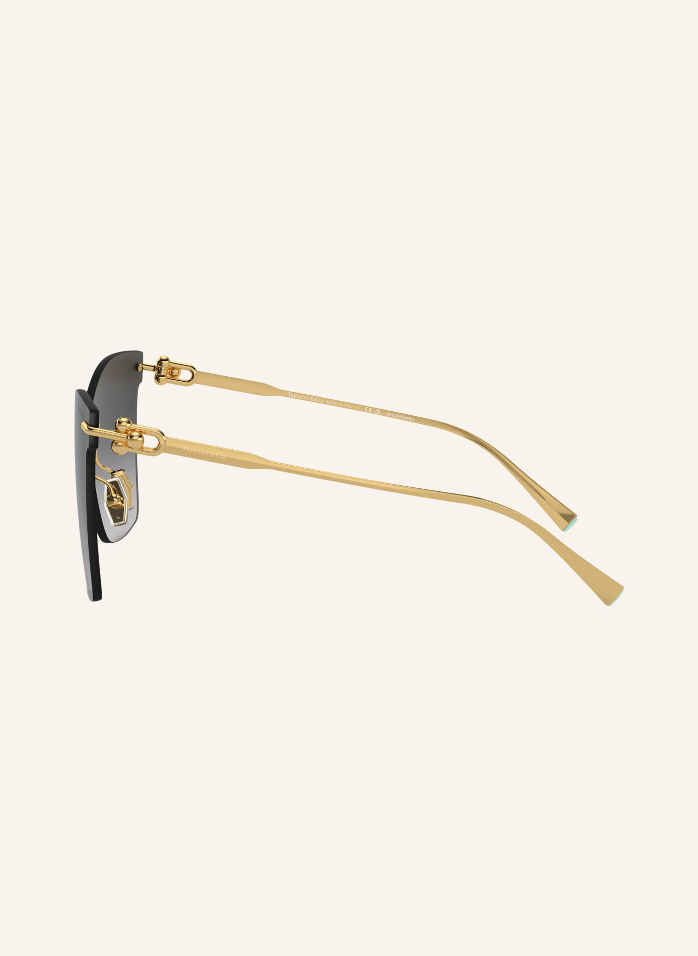 TIFFANY & Co. Sonnenbrille TF3103K: GOLD/ GRAU VERLAUF