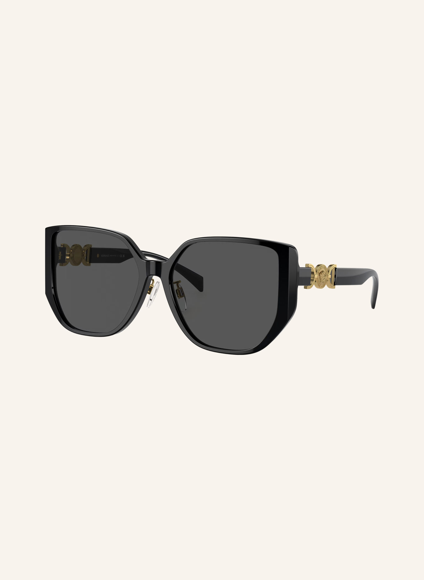 VERSACE Sonnenbrille VE4449D: SCHWARZ/ DUNKELGRAU