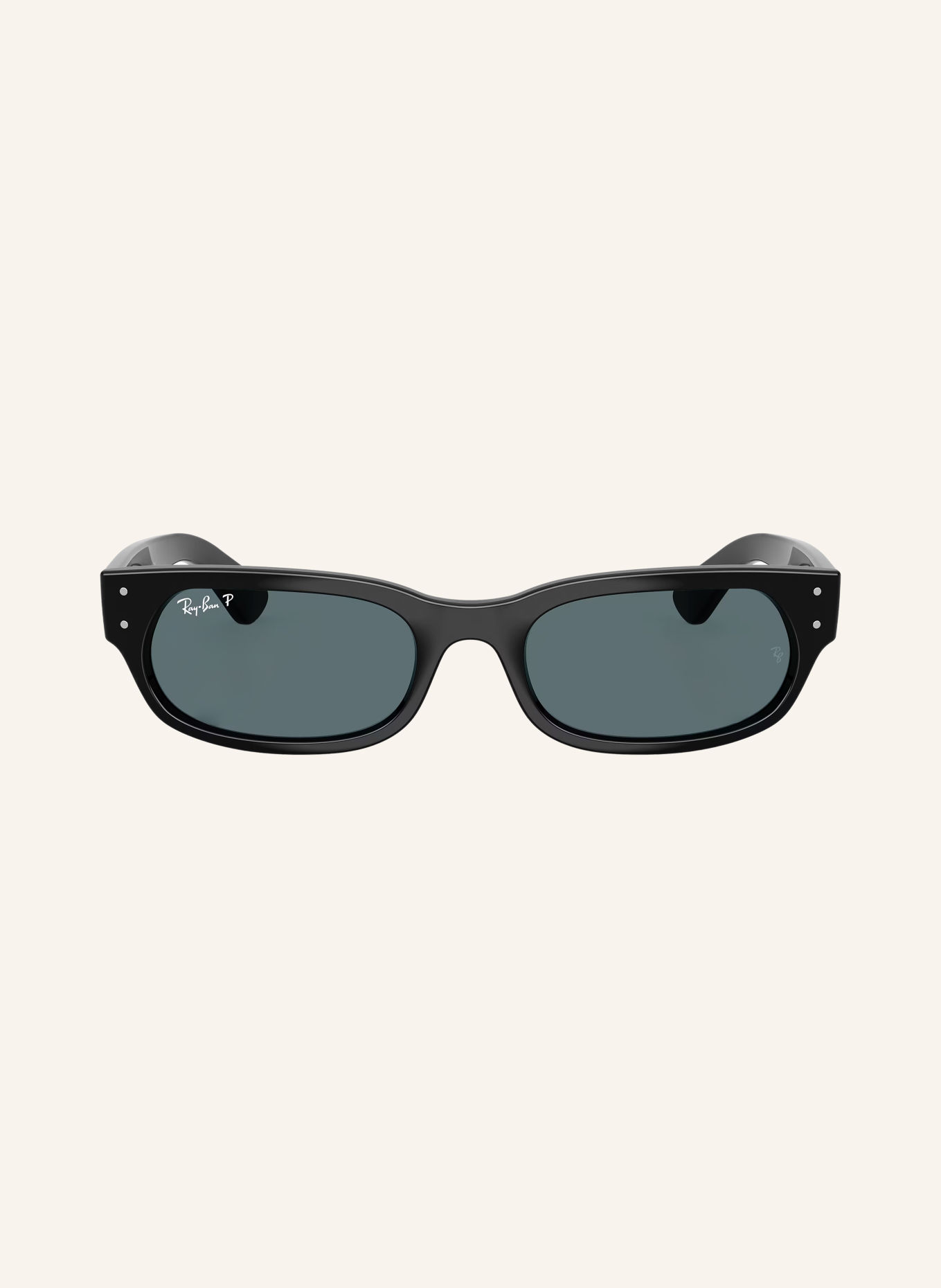 Ray-Ban Sunglasses B2236F: BLACK / BLACK POLARIZED