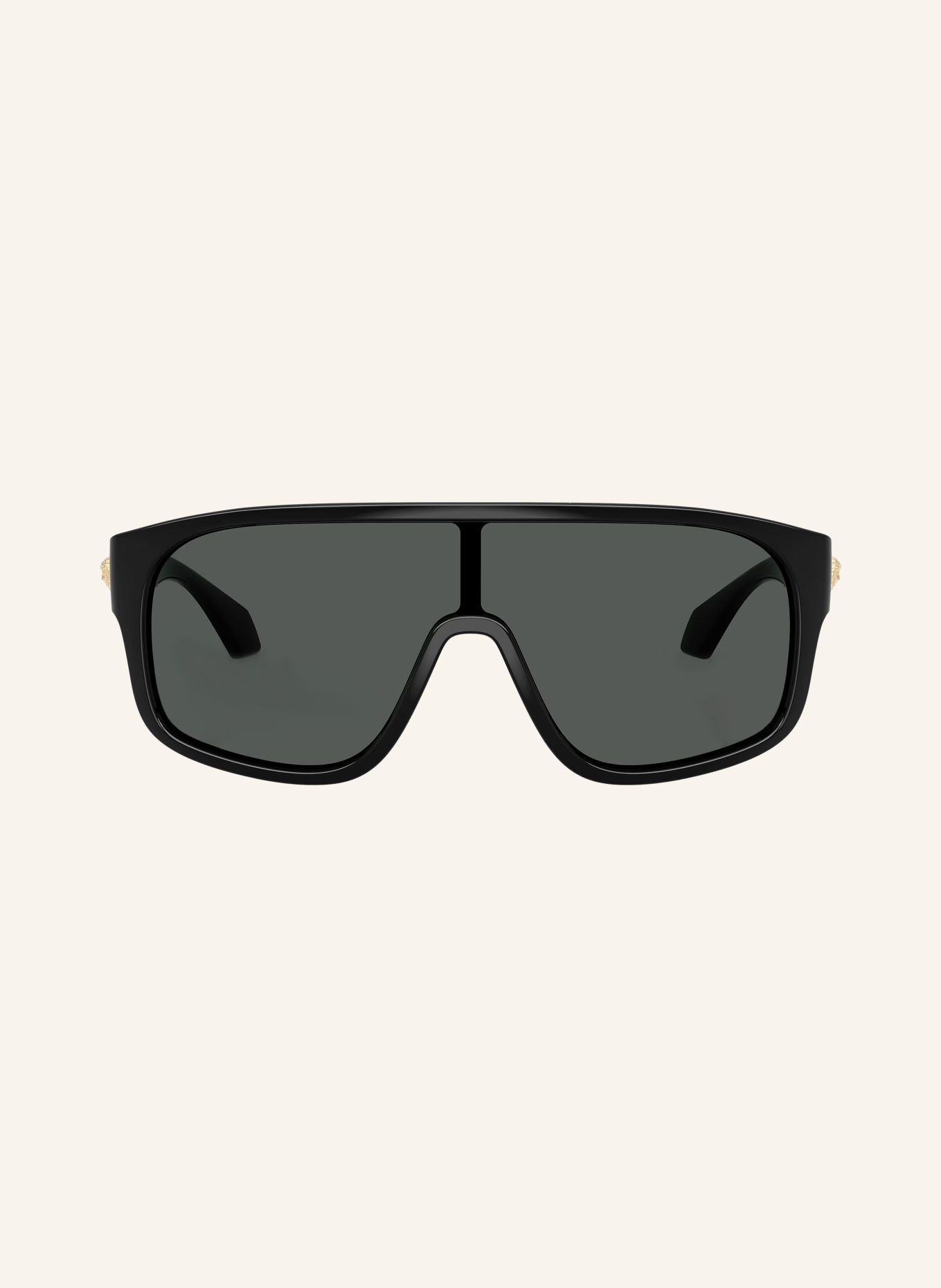 VERSACE Zonnebril VE4526U: ZWART/ DONKERGRIJS