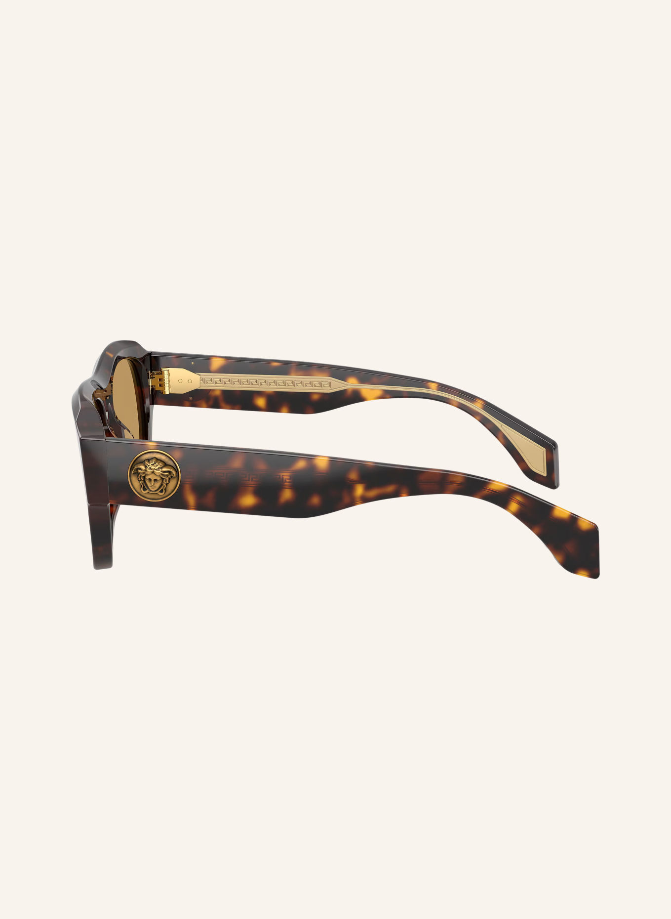 VERSACE Okulary przeciwsłoneczne VE4518U: HAVANA/ BRĄZOWY