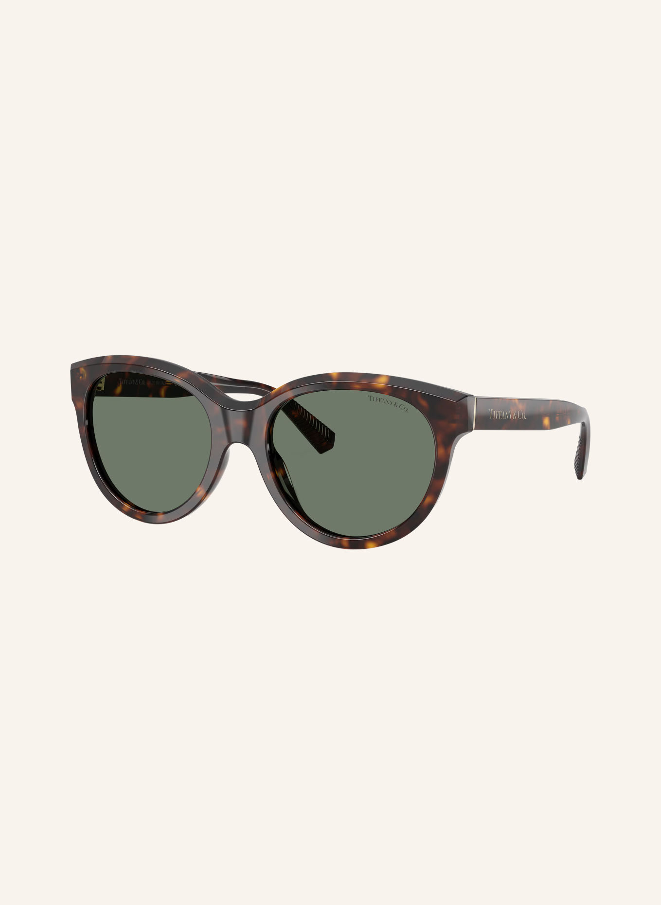 TIFFANY & Co. Zonnebril TF4271: HAVANA/ DONKERGROEN GEPOLARISEERD