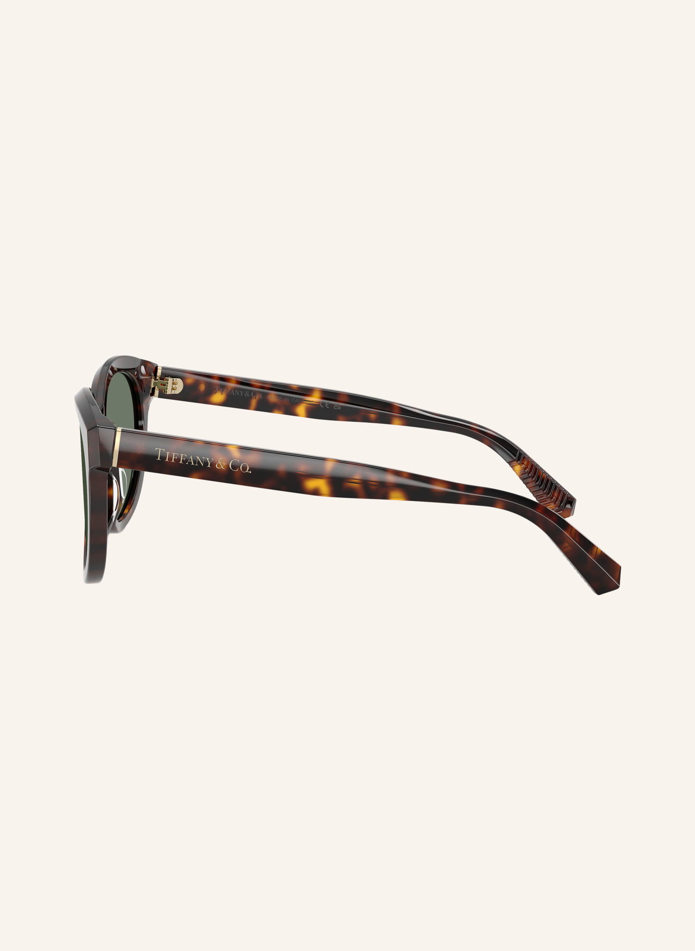 TIFFANY & Co. Zonnebril TF4271: HAVANA/ DONKERGROEN GEPOLARISEERD
