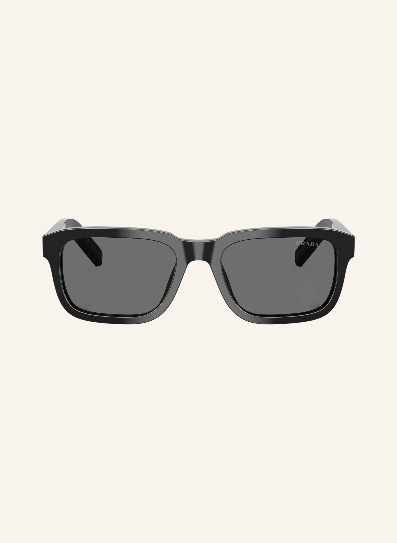 PRADA Okulary przeciwsłoneczne PR D16S: CZARNY/ CIEMNOSZARY