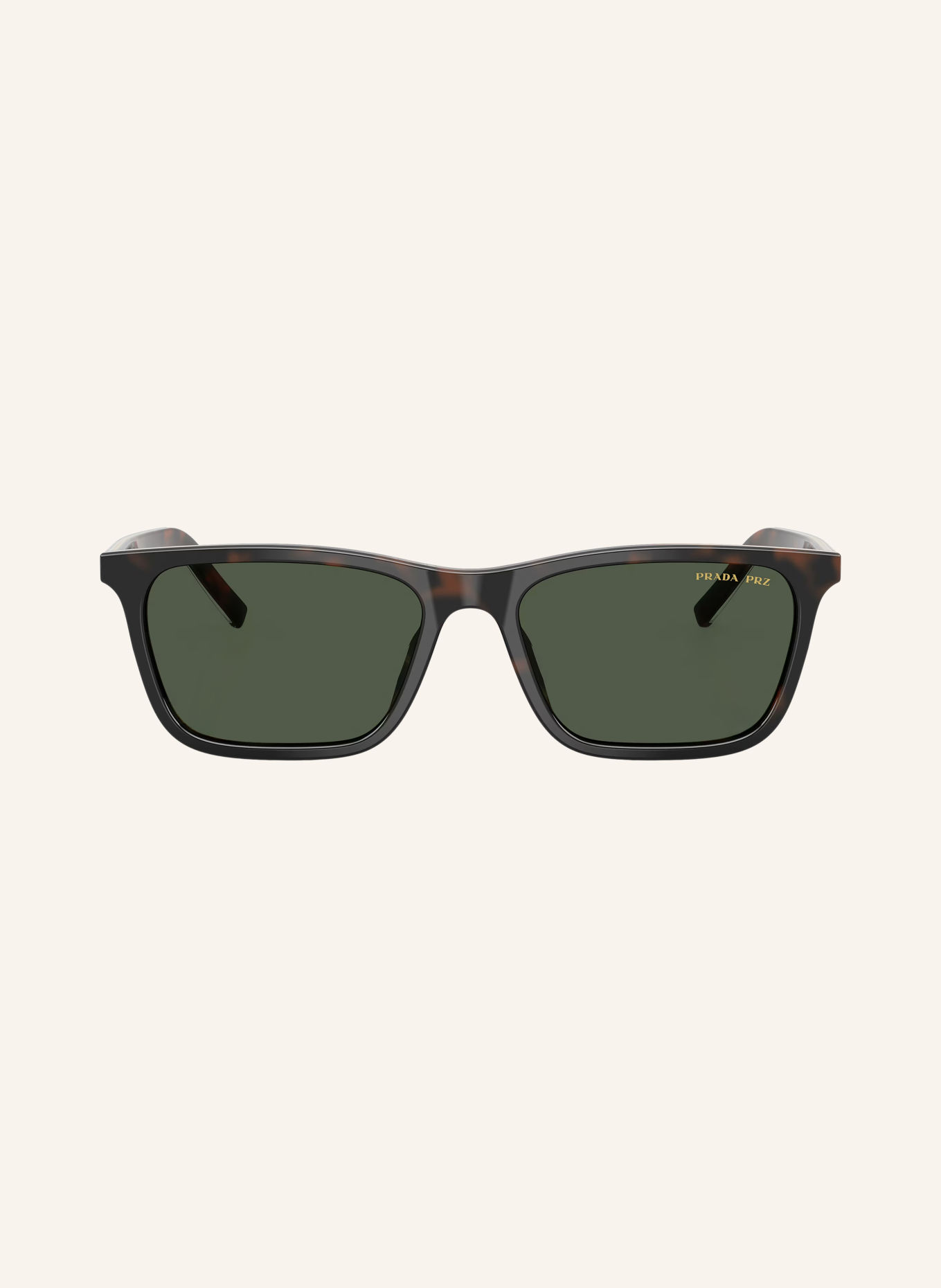 PRADA Okulary przeciwsłoneczne PR D19S: HAVANA/ CIEMNOZIELONE POLARYZACYJNE