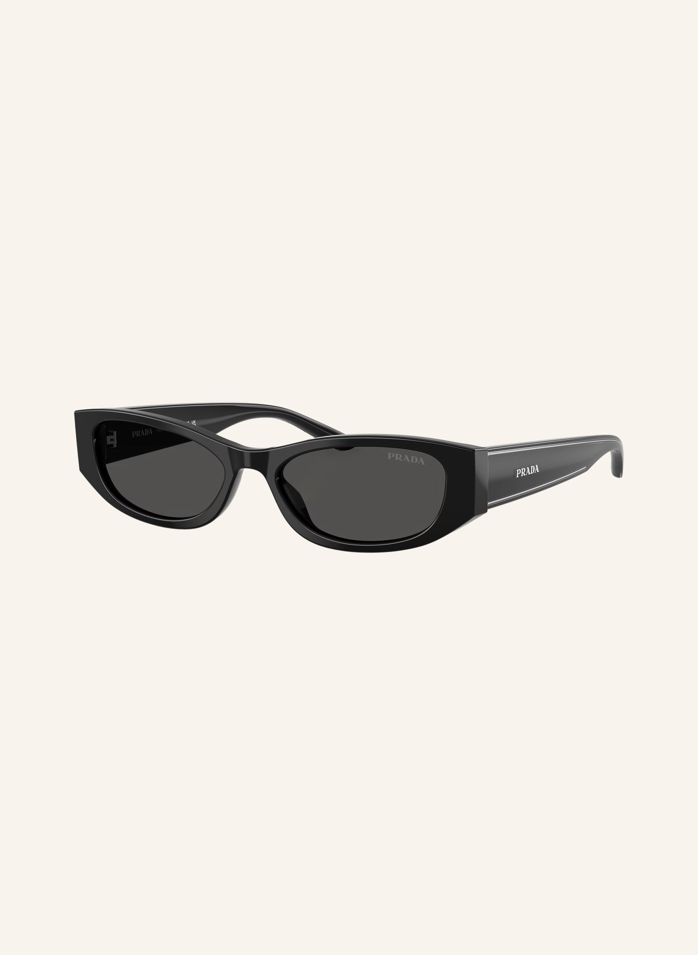 PRADA Okulary przeciwsłoneczne PR D22S: CZARNY/ CIEMNOSZARY